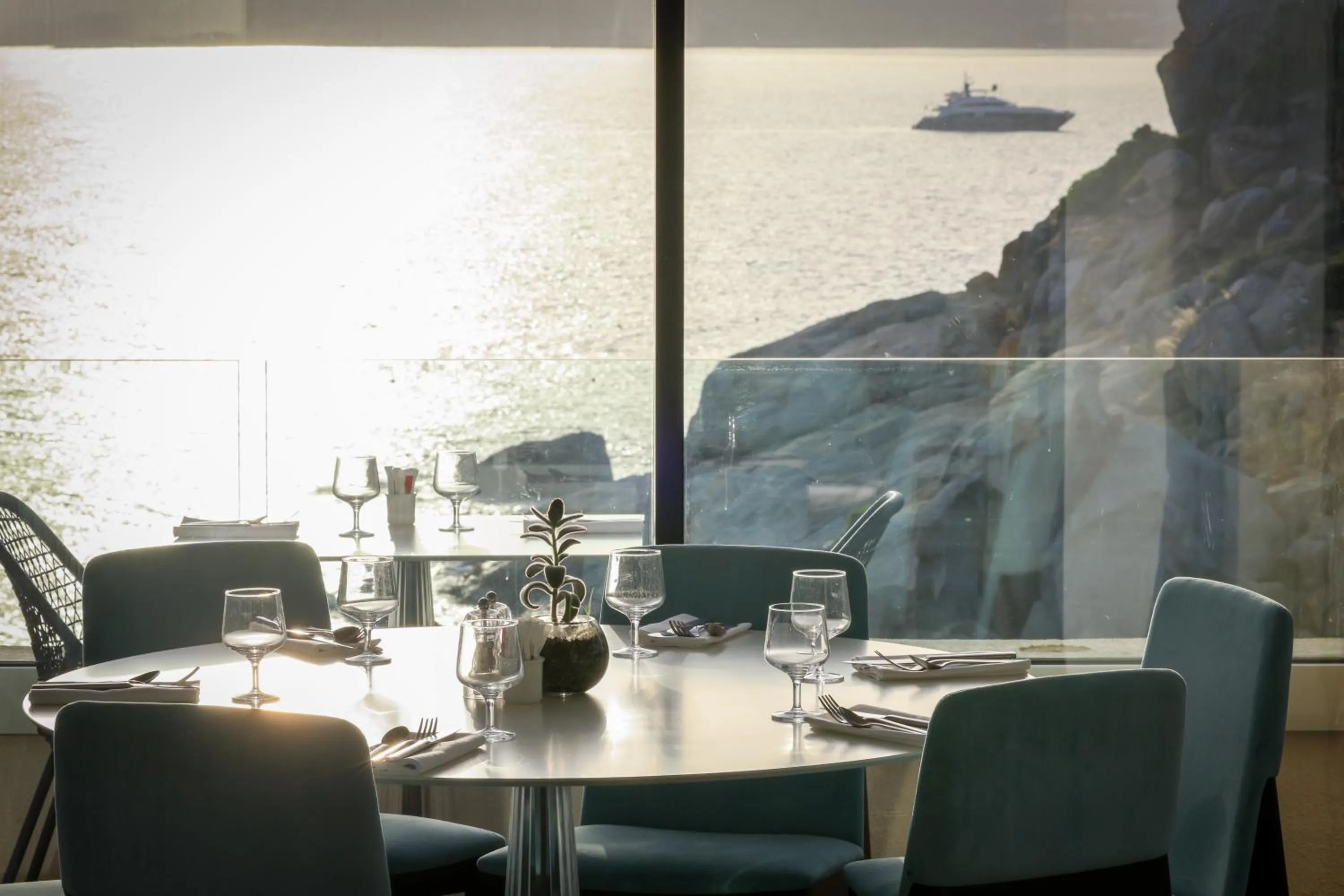 Dining area in Hotel Saint Christophe
