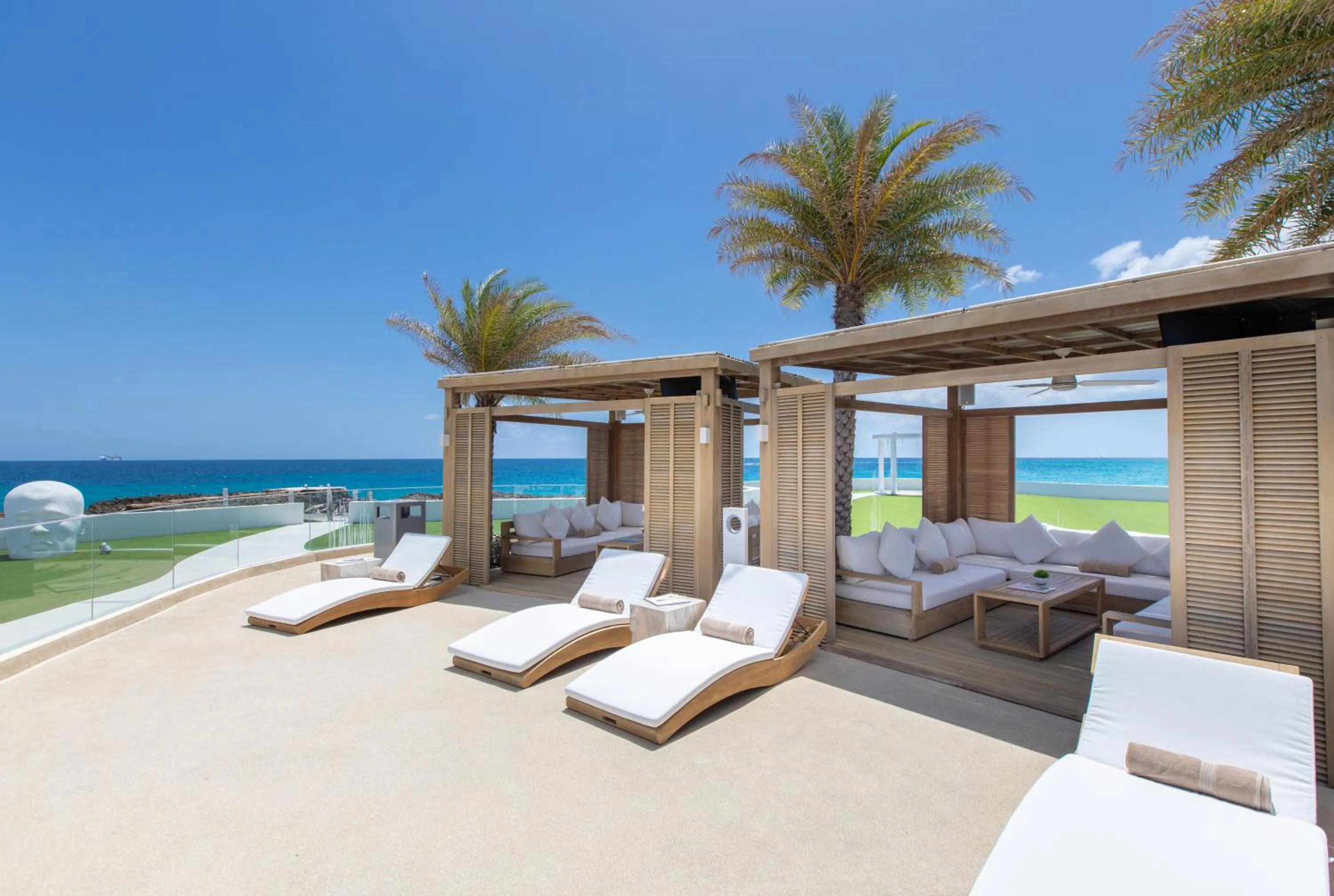 sunbed in The Morgan Resort Spa & Village