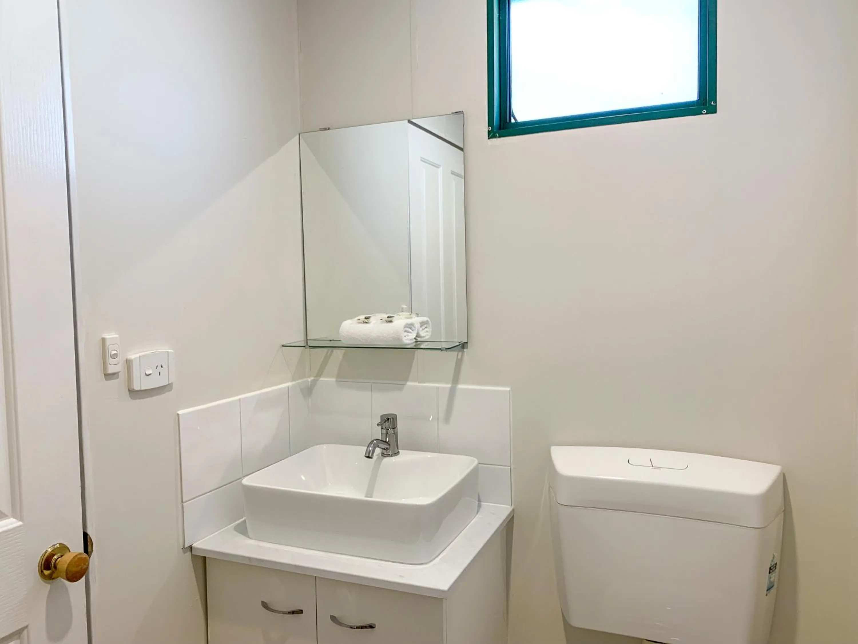 Bathroom in Riverview Tourist Park