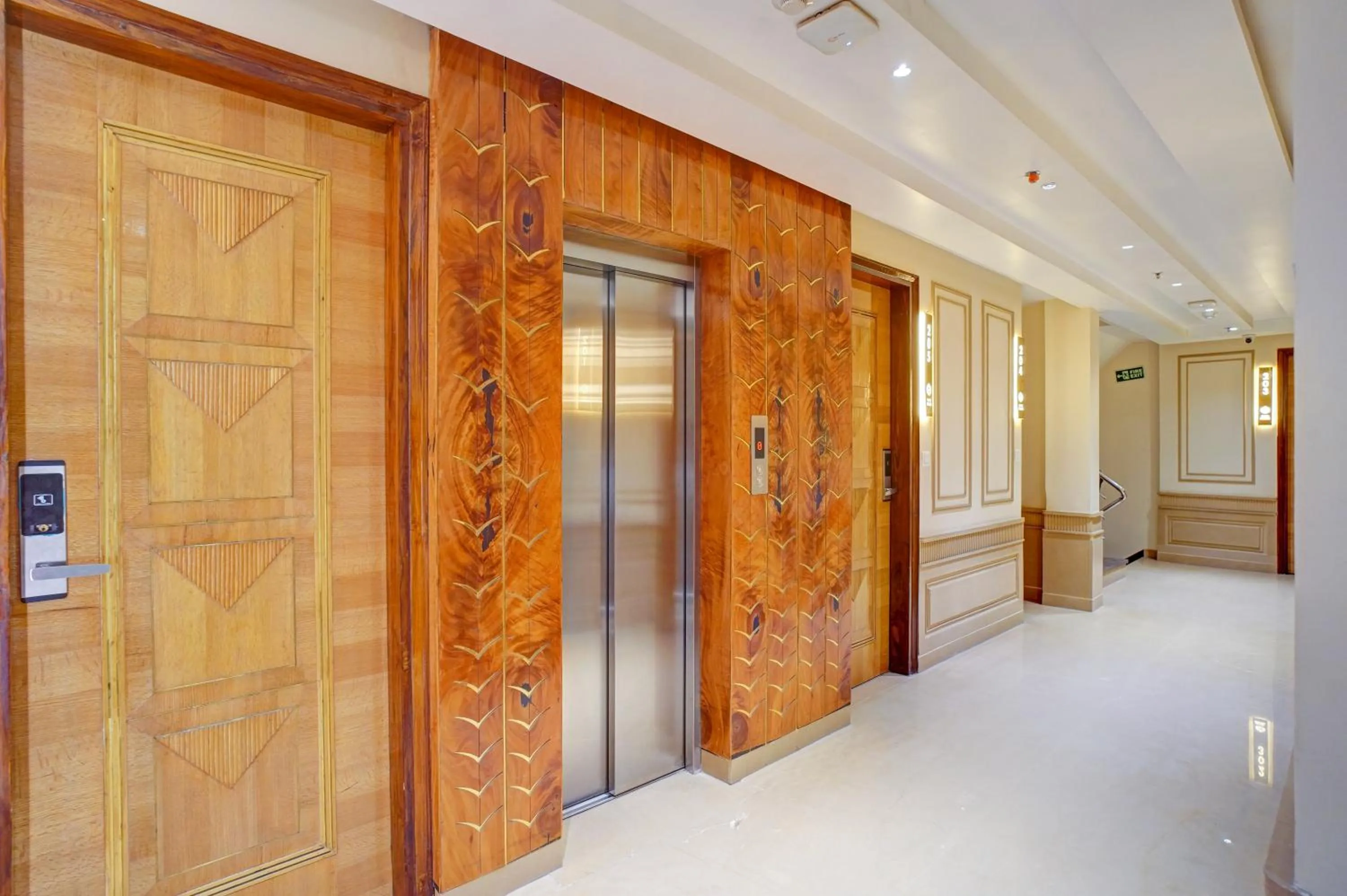 elevator in Hotel Gold Palace - 03 Mins Walk From New Delhi Railway Station