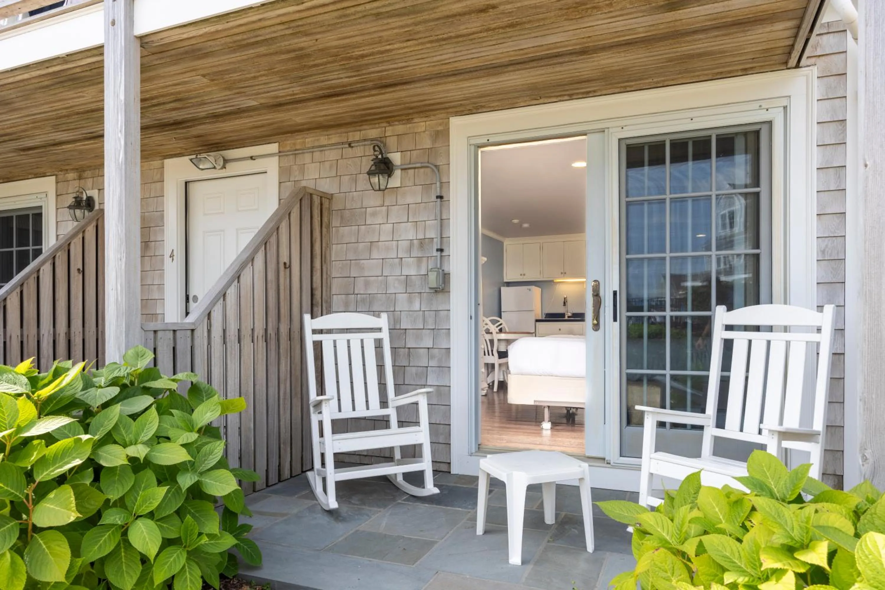 Patio in Beachside Village Resort