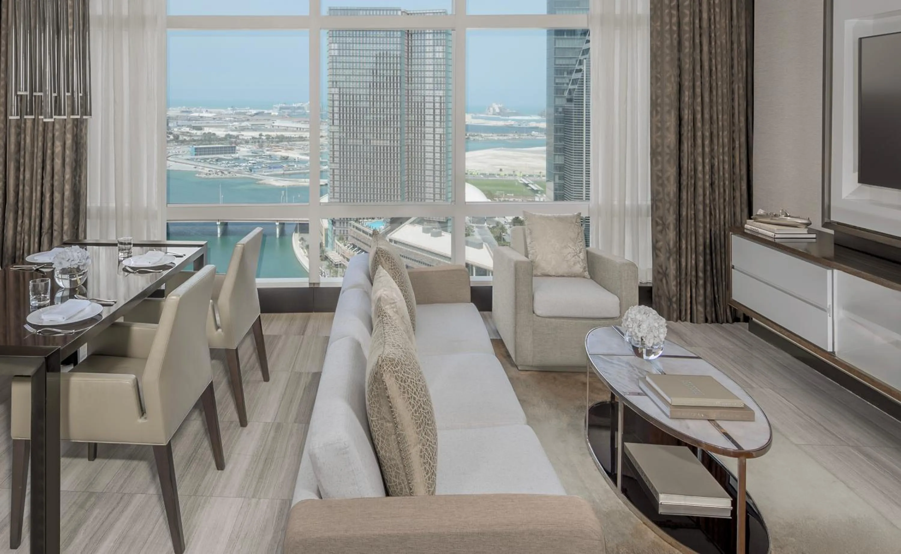 Living room in Rosewood Abu Dhabi