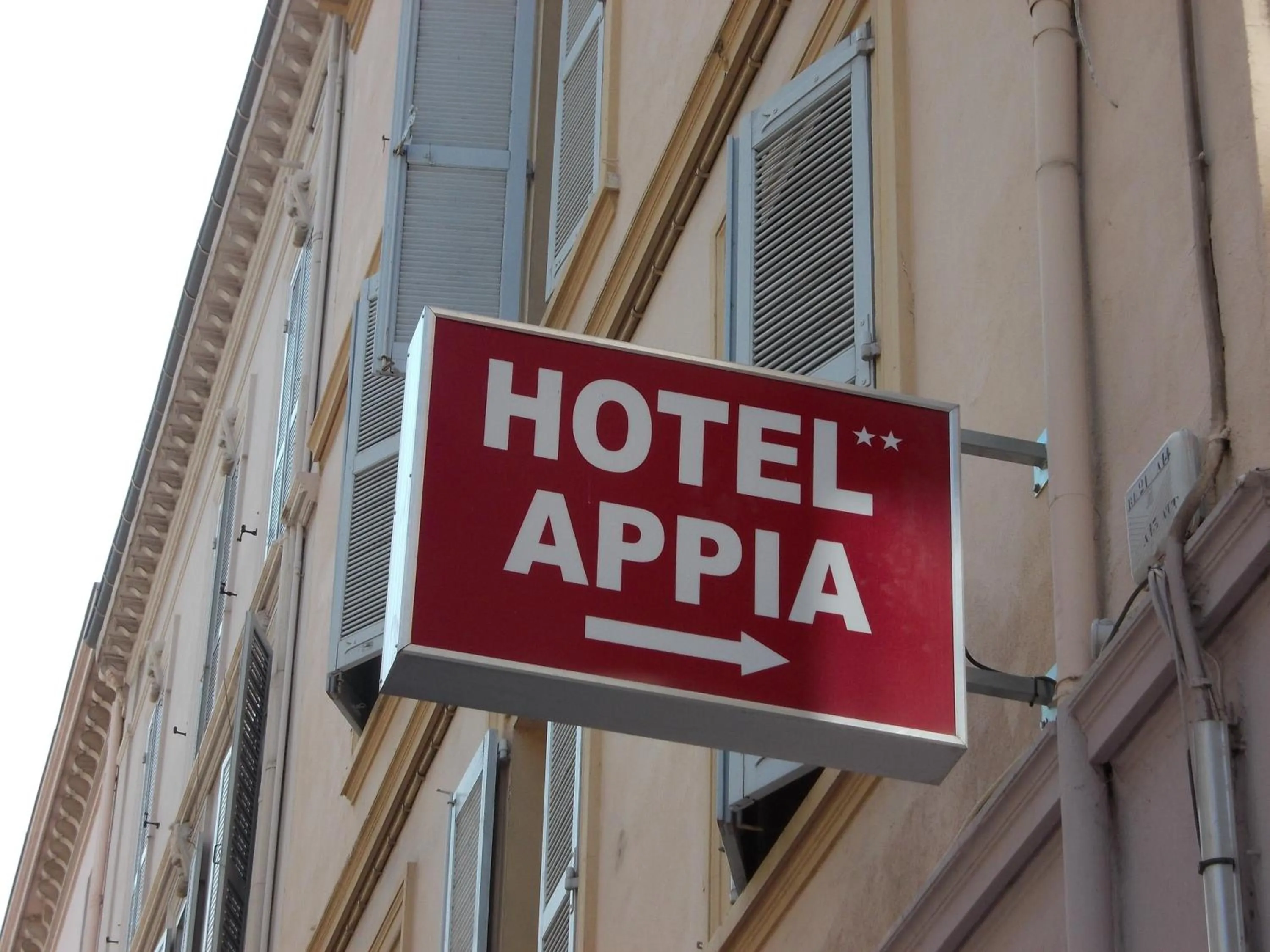 Property logo or sign in Appia Hotel