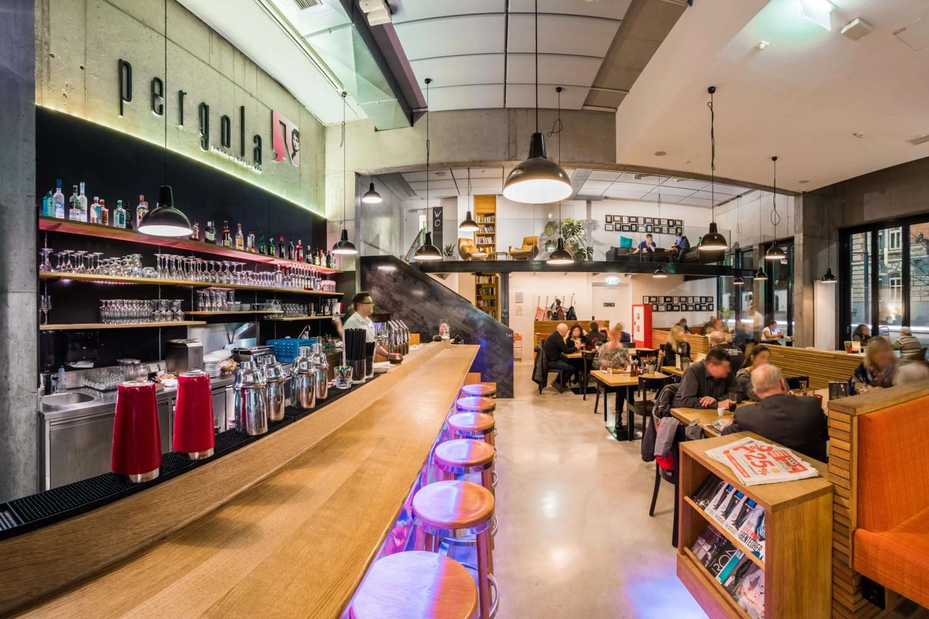 Restaurant/places to eat in Hotel Zeitgeist Vienna Hauptbahnhof