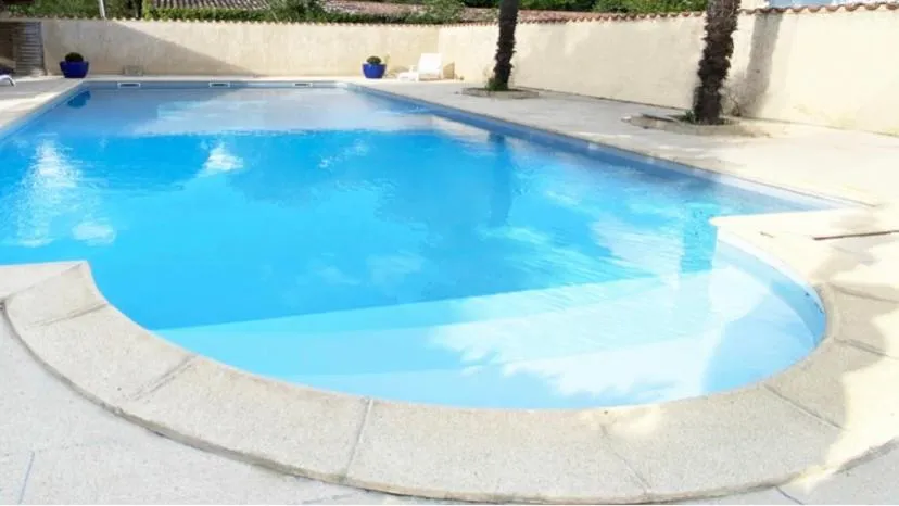 Pool view in Hotel - Restaurant de la Paix