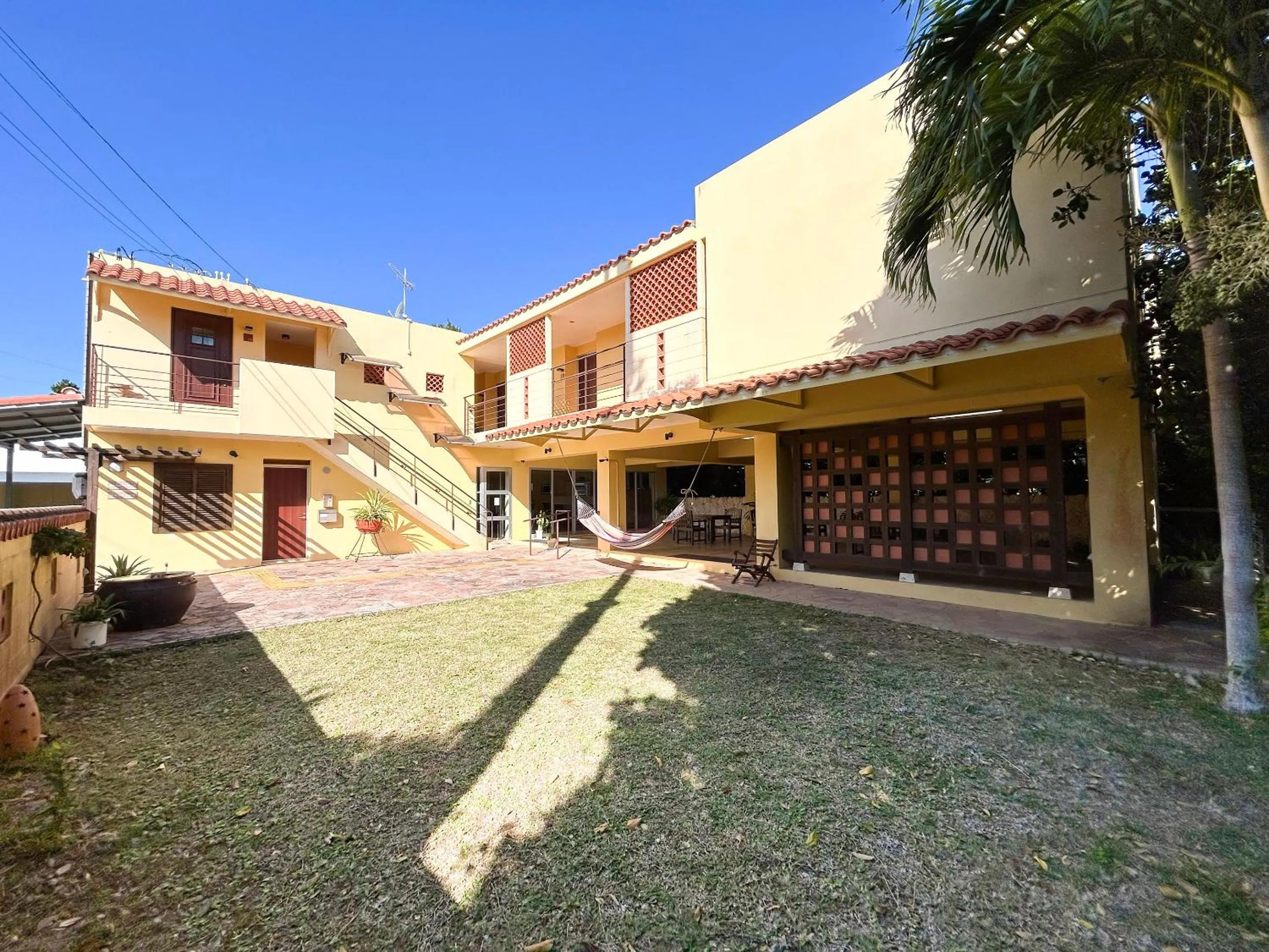 Area and facilities in Pension Sunset Beach