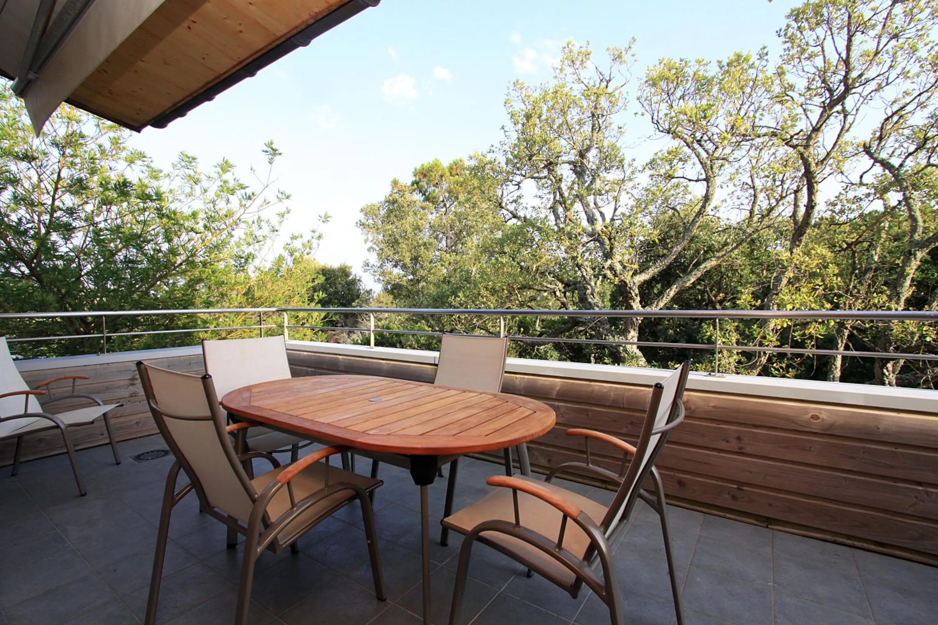 Balcony/Terrace in Résidence Cala Sultana