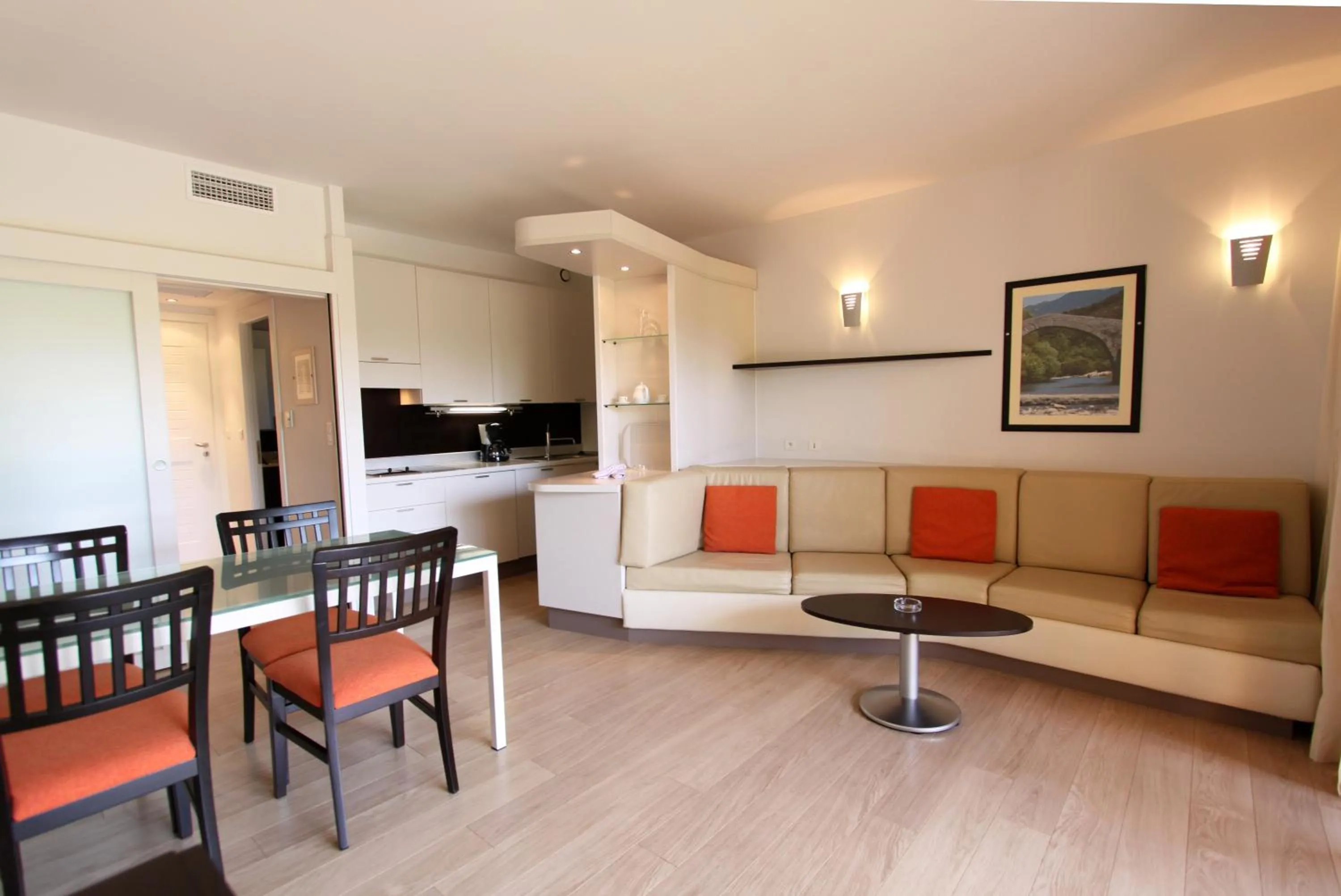 Living room in Résidence Cala Sultana