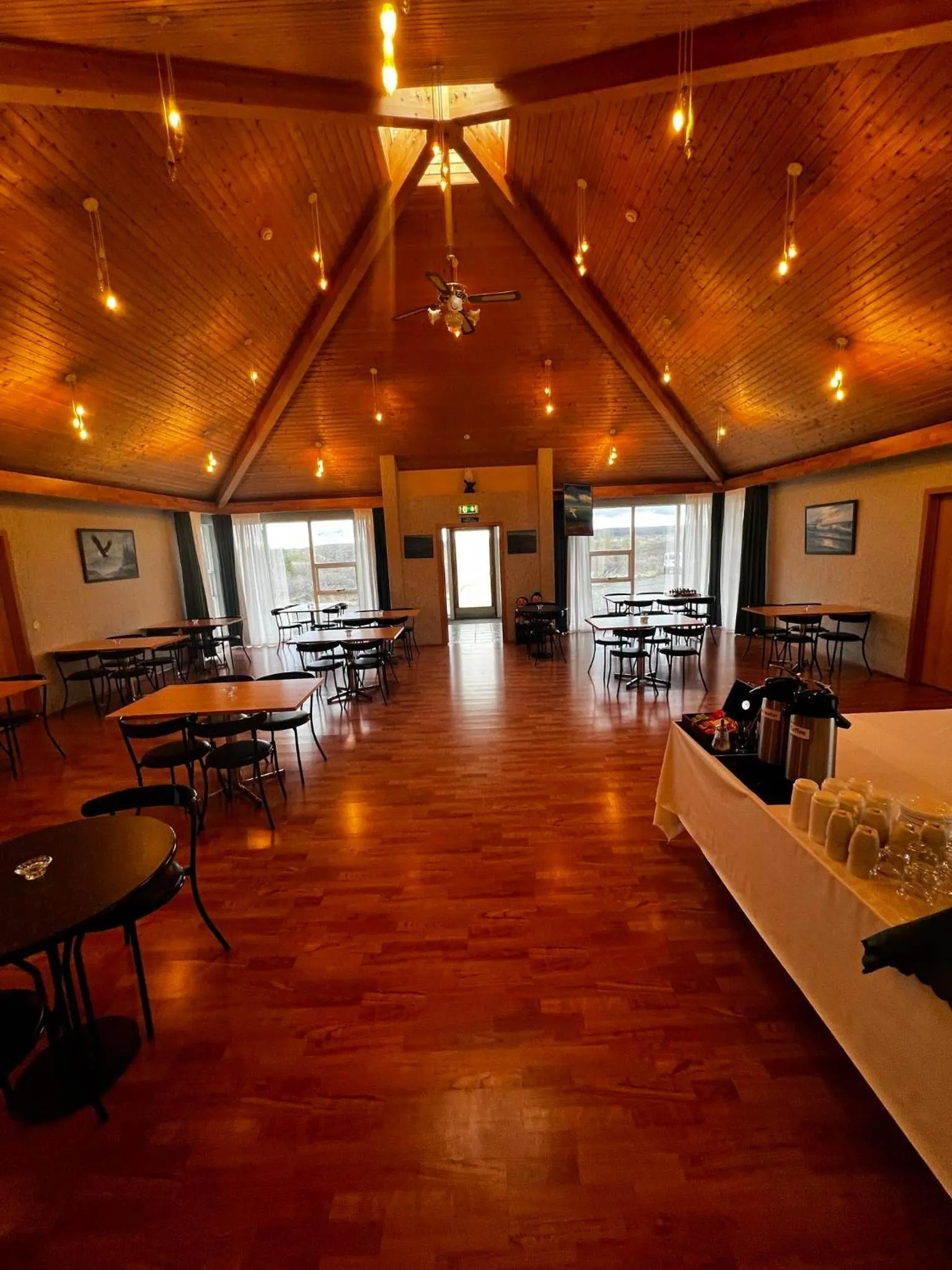 Restaurant/places to eat in Guesthouse Svartiskógur Egilsstaðir