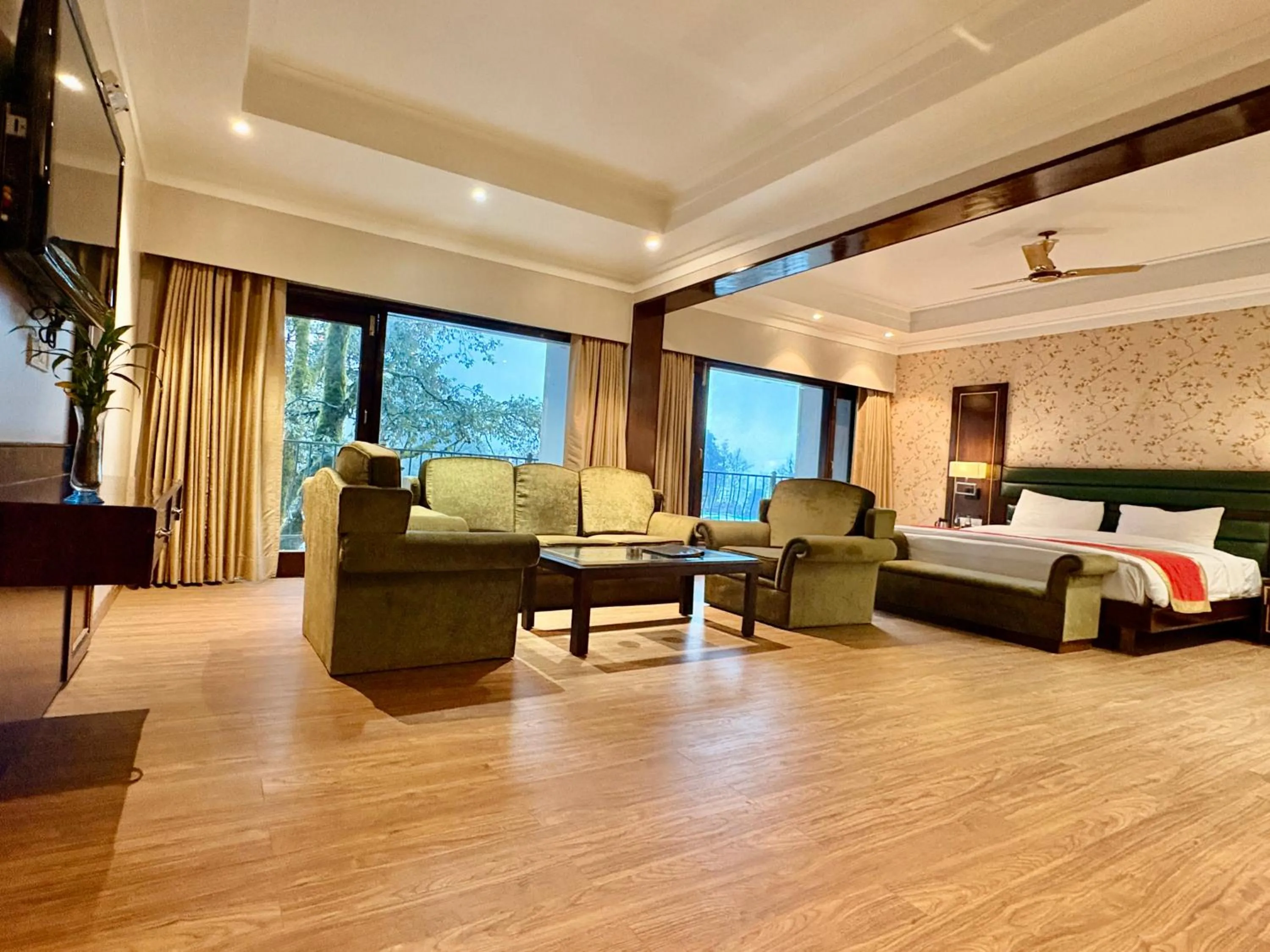 Bedroom, Bed in Indraprastha Resort Dalhousie