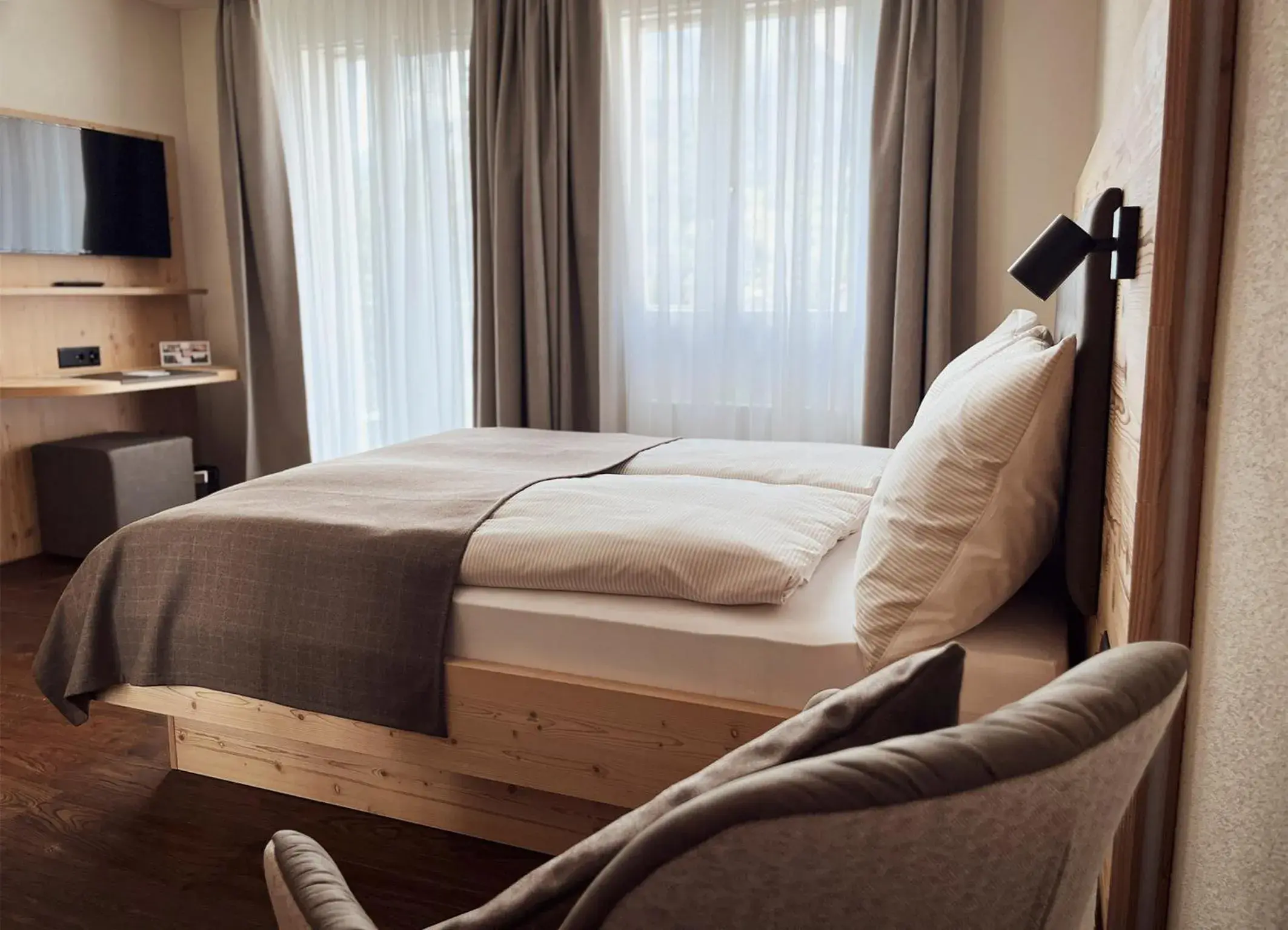 Bed in Gasthaus zur Waldegg Bed in Gasthaus zur Waldegg