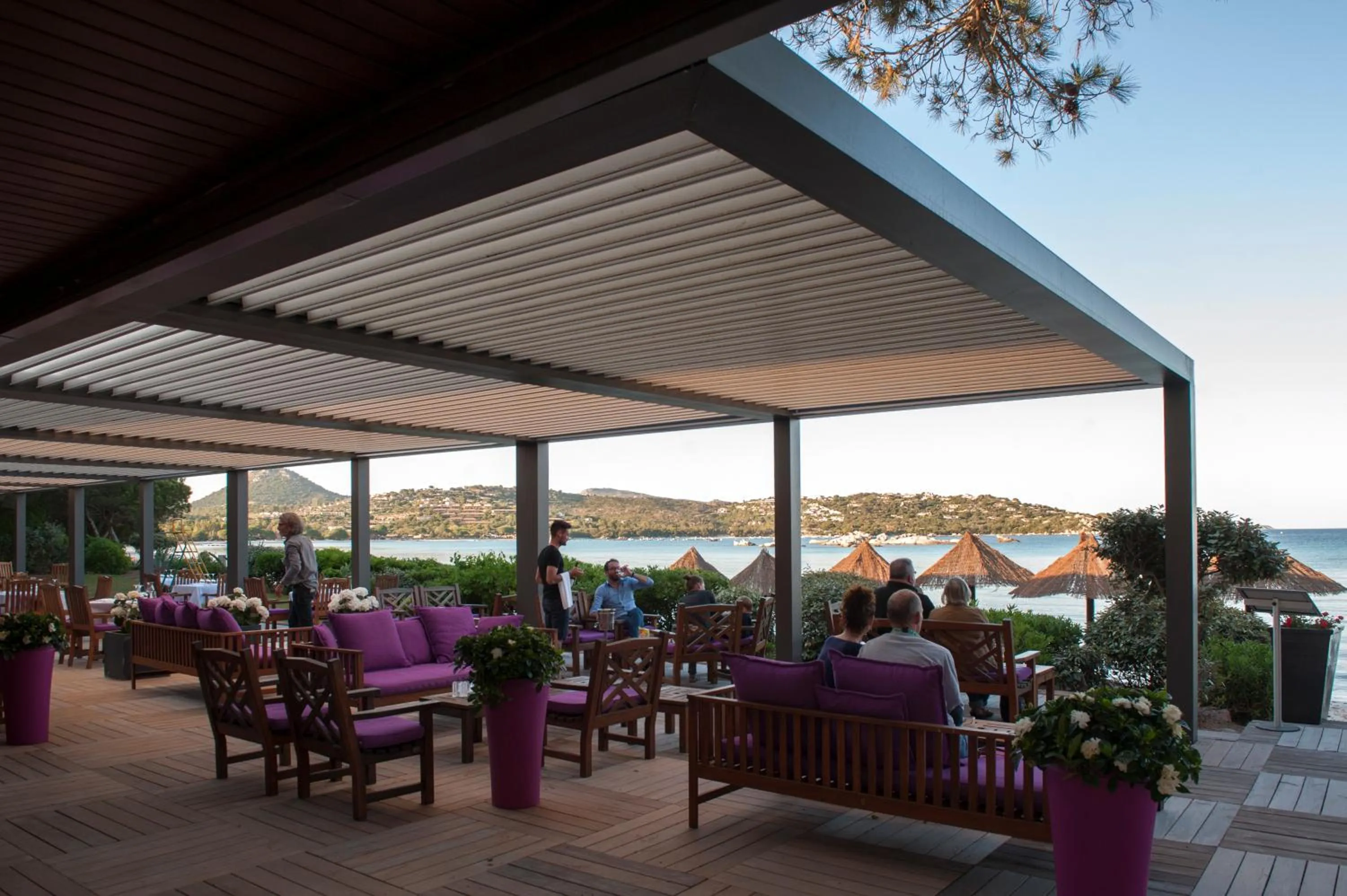 Lounge or bar in Hôtel & Lodges Moby Dick