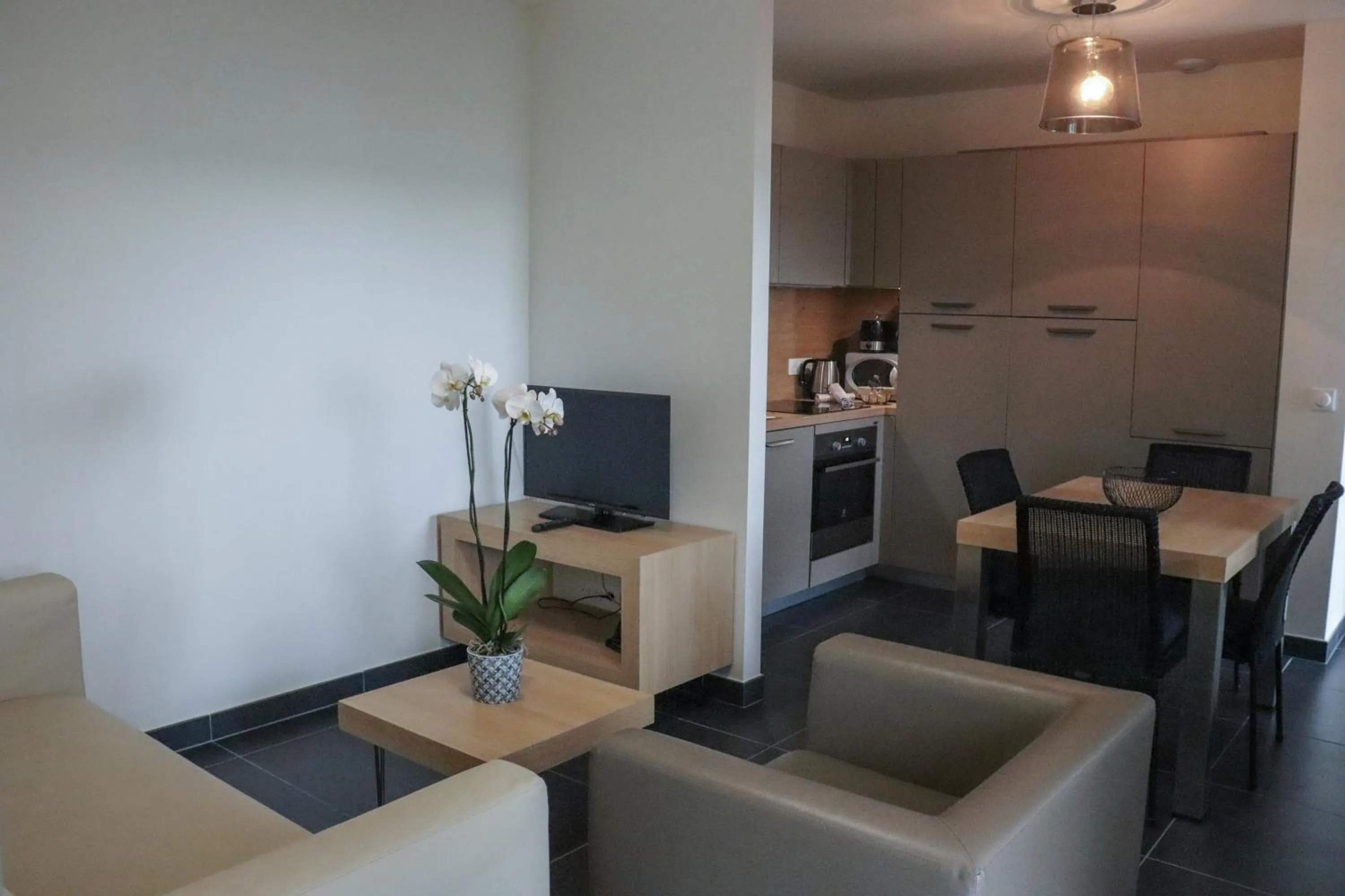 Living room in Hôtel & Lodges Moby Dick