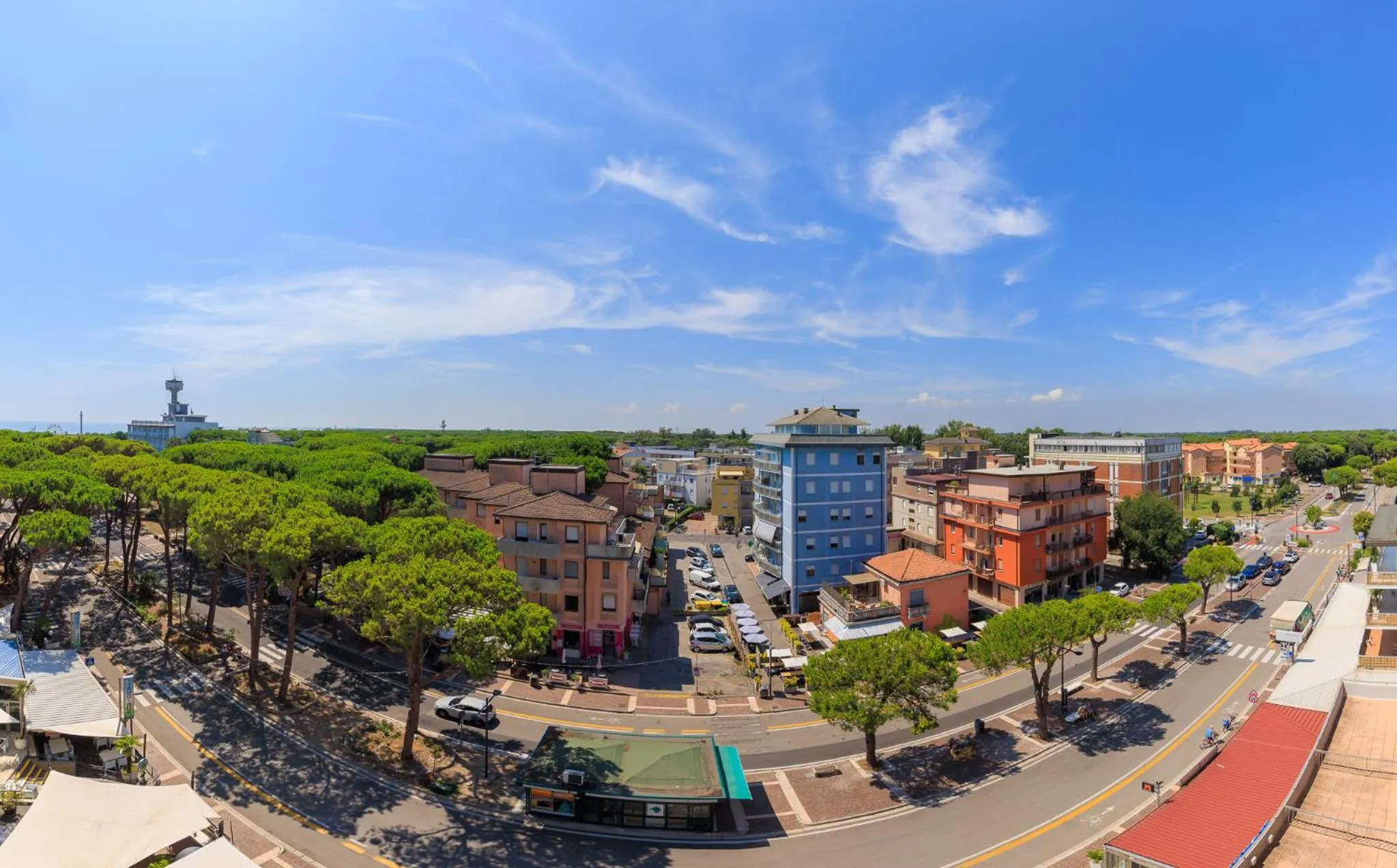 City view in Hotel Sole