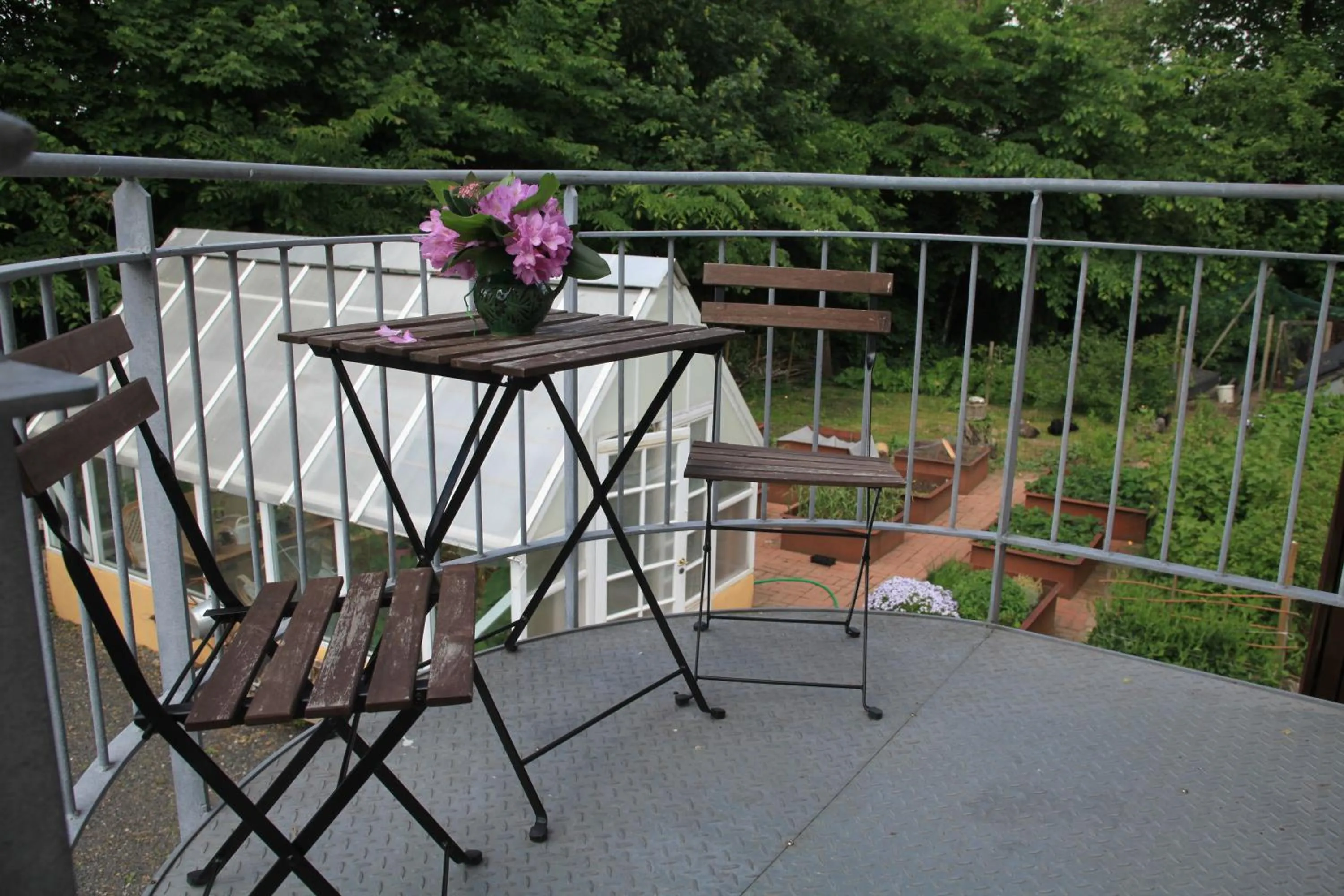 Balcony/Terrace in Bed & Breakfast Horsens