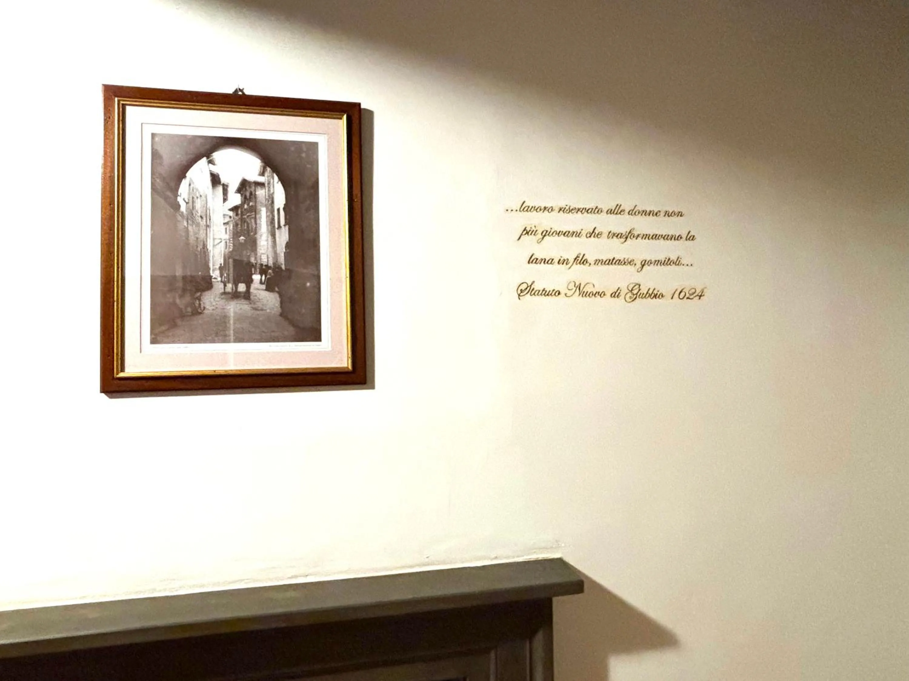 Decorative detail in Residenza Le Logge
