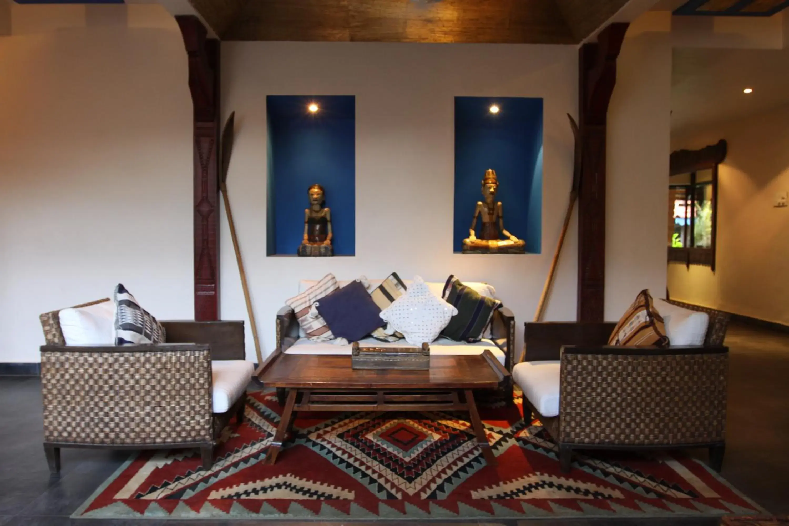 Lobby or reception in Casa Baga Lobby or reception in Casa Baga