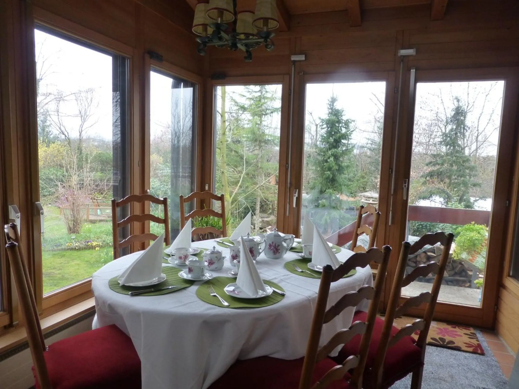 Decorative detail in B&B Pappelweg - 2