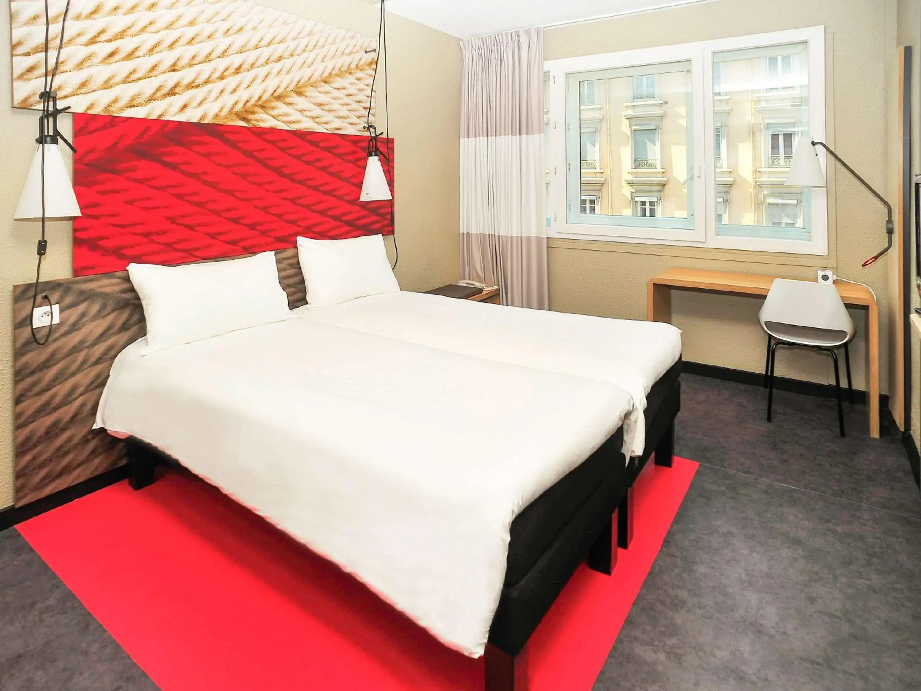 Bedroom, Bed in ibis Lyon Centre Bedroom, Bed in ibis Lyon Centre