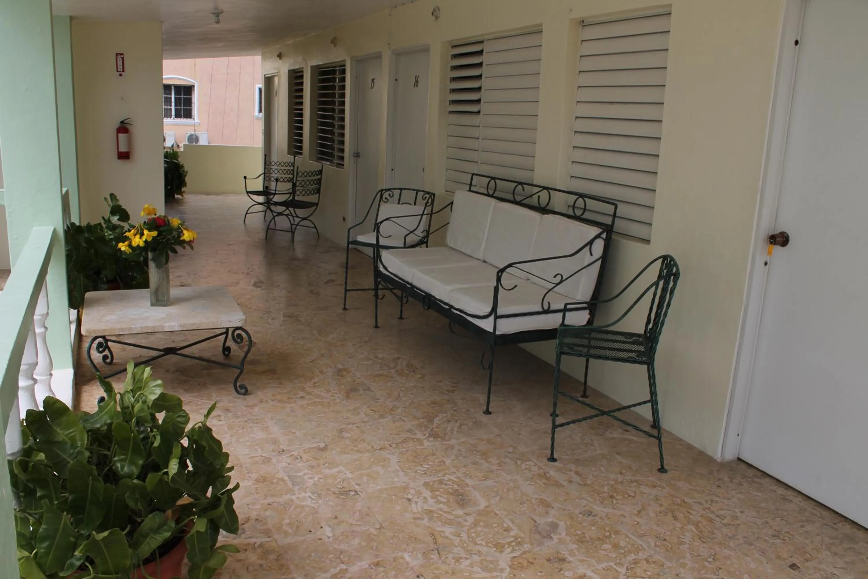 Patio in Hotel Magic Tropical