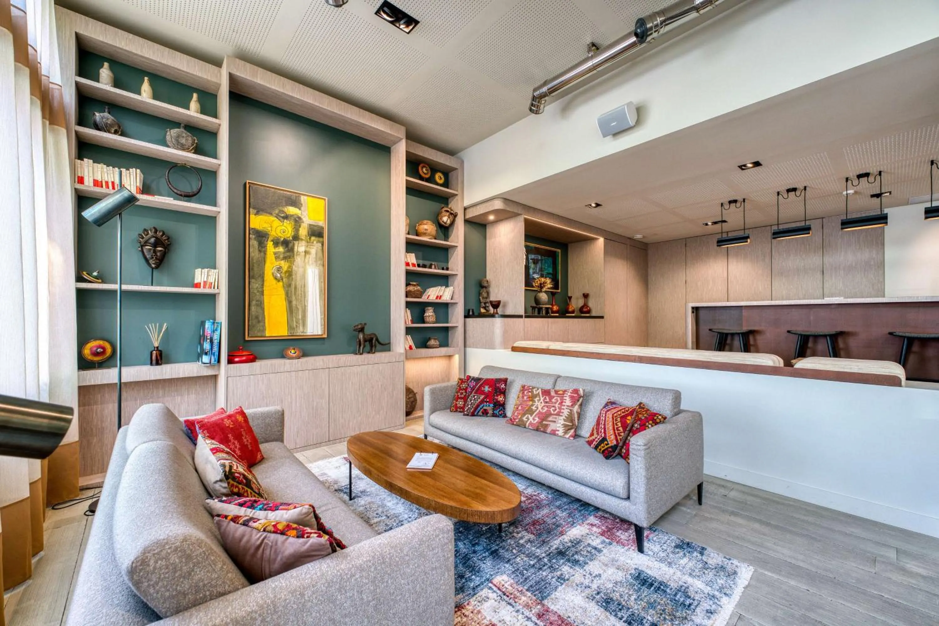 Lobby or reception in Best Western Premier Le Masq Hotel