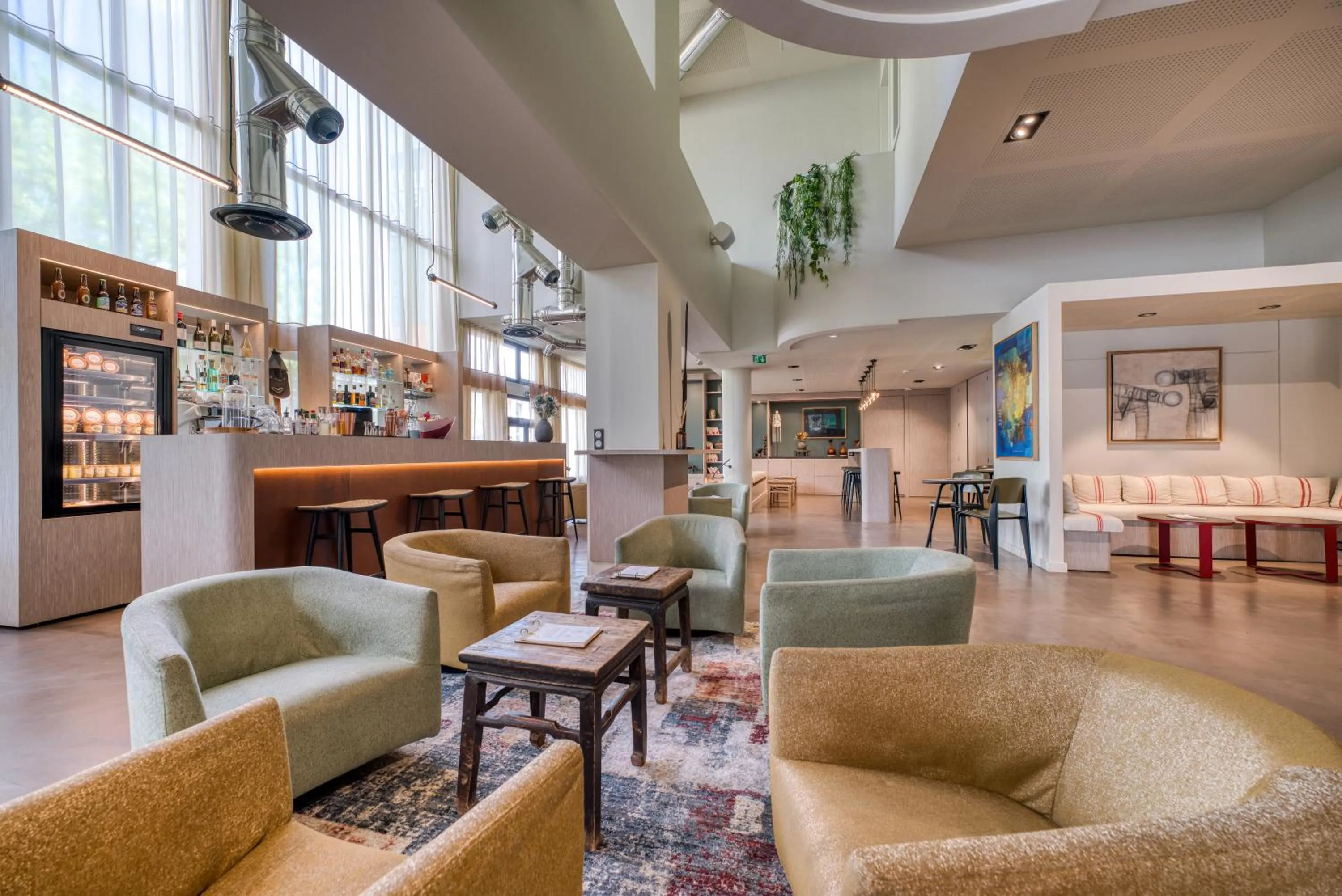 Lobby or reception in Best Western Premier Le Masq Hotel