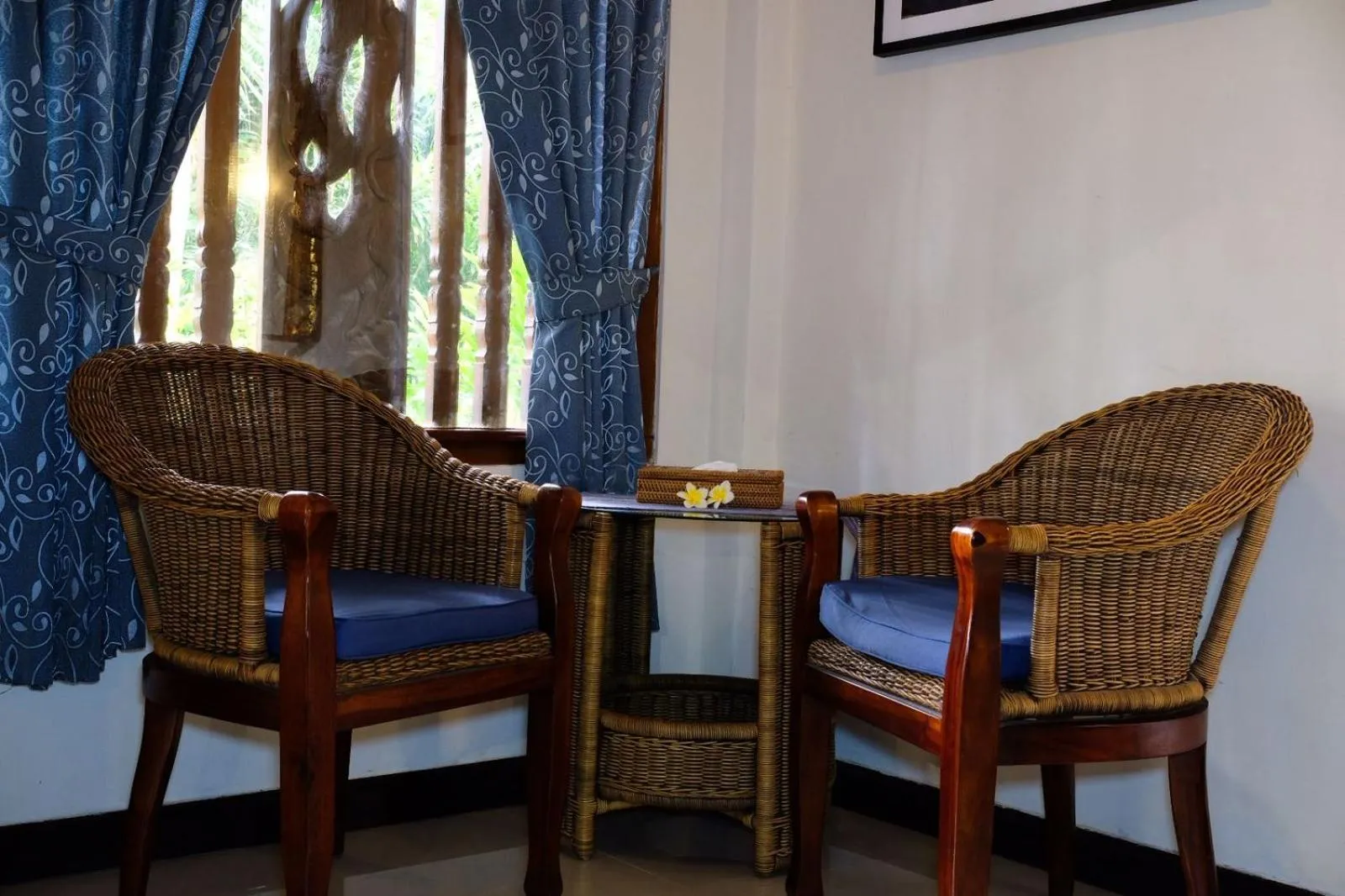 Seating area in Puri Cendana Resort Bali