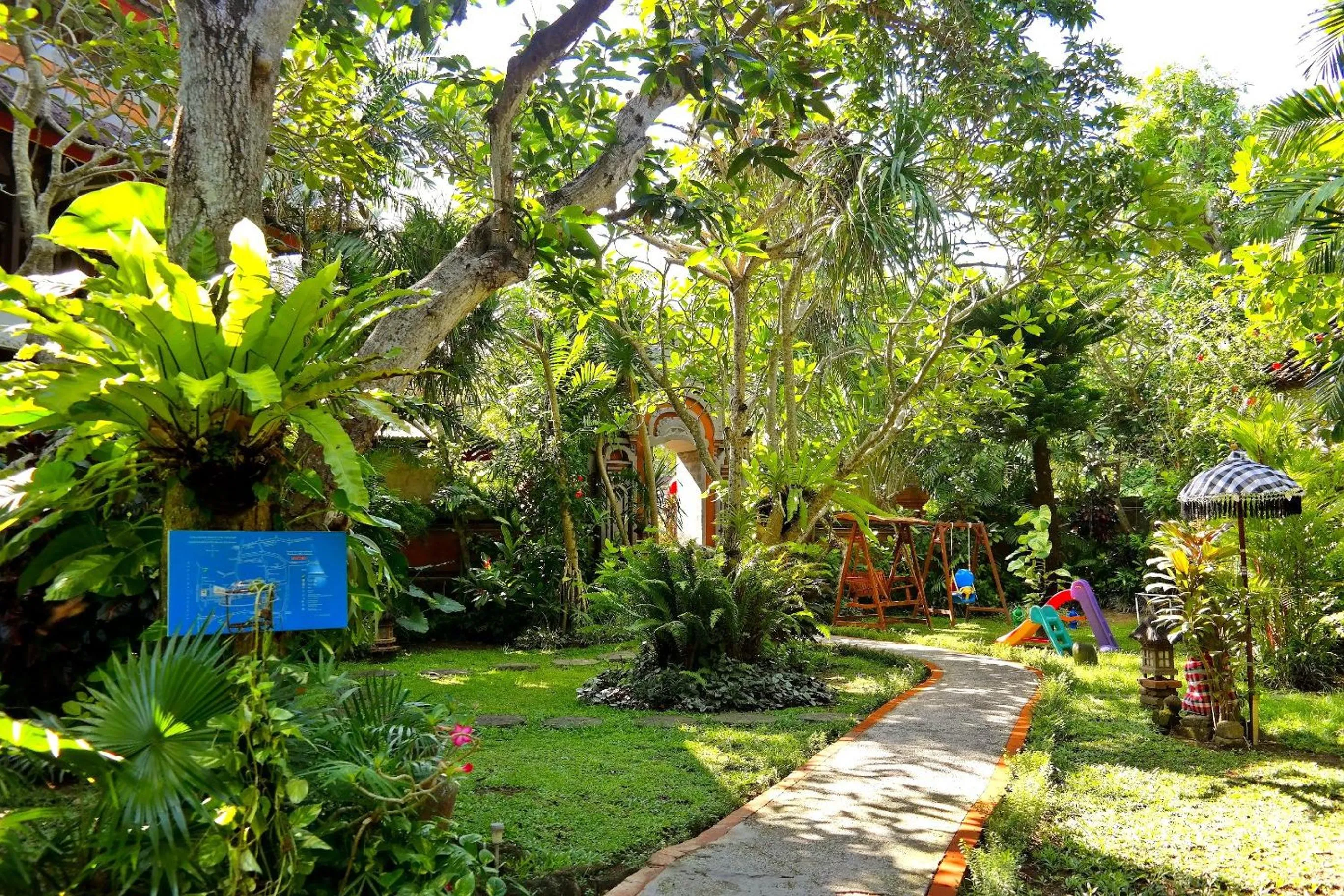 Garden in Puri Cendana Resort Bali