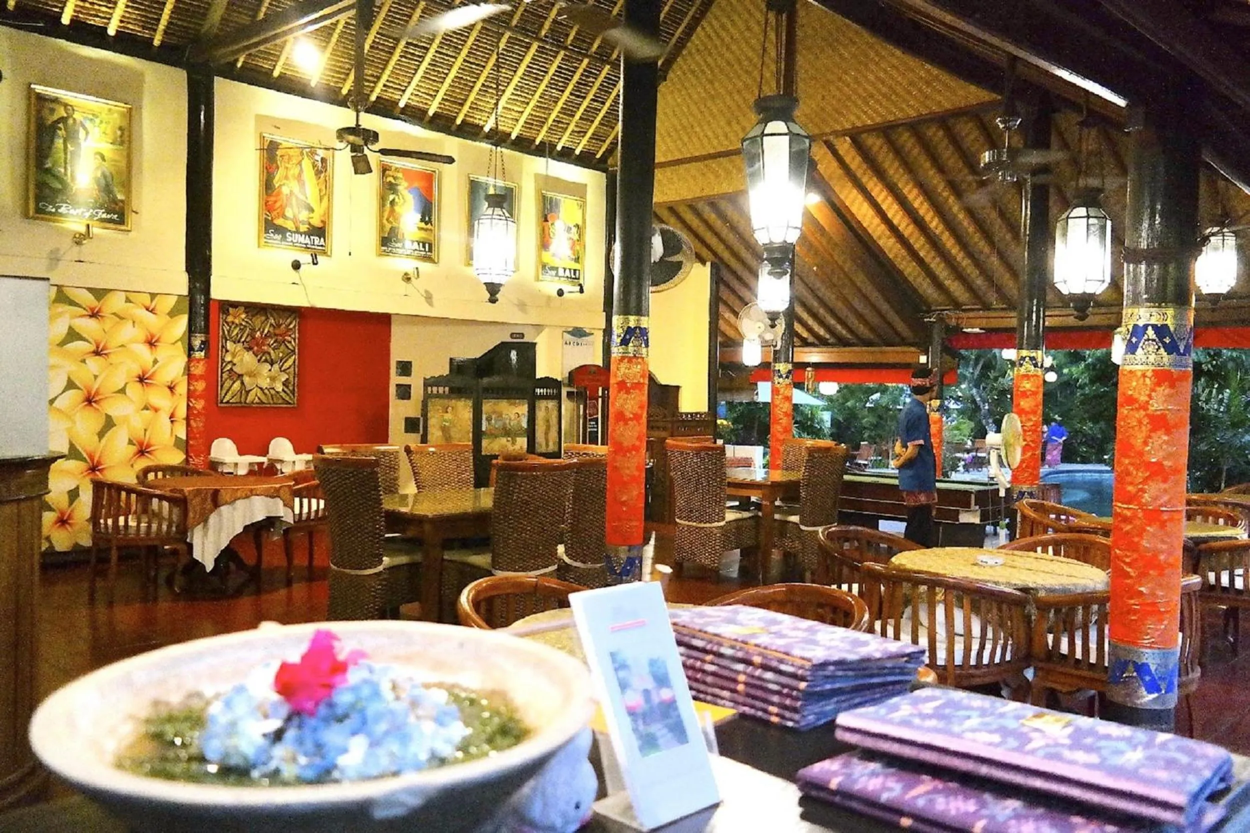 Food and drinks in Puri Cendana Resort Bali