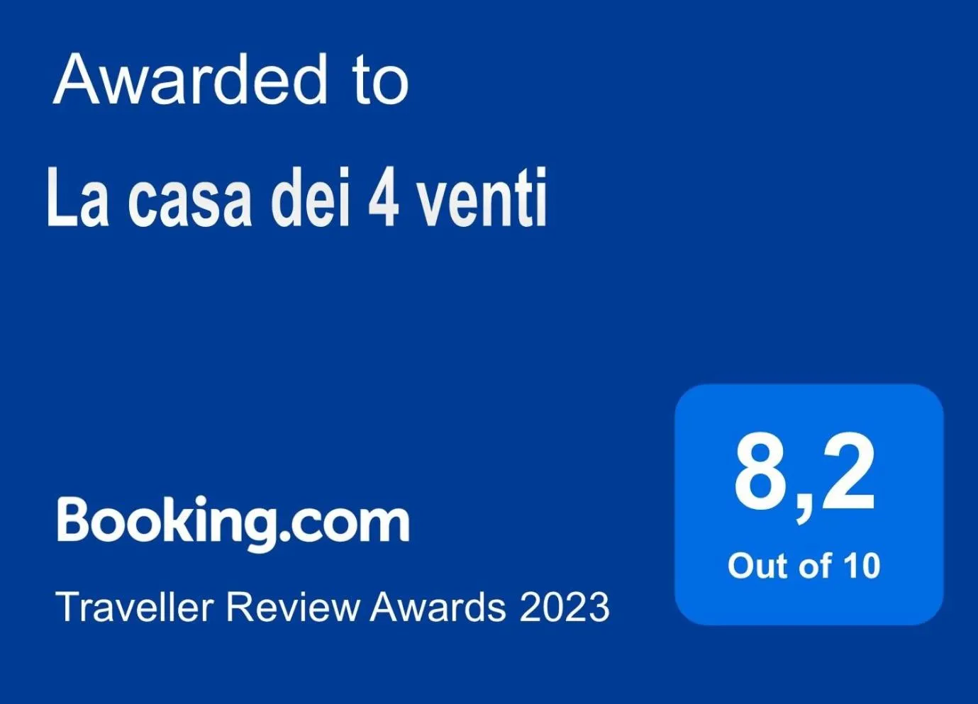 Property logo or sign in La casa dei 4 venti Alloggio Turistico