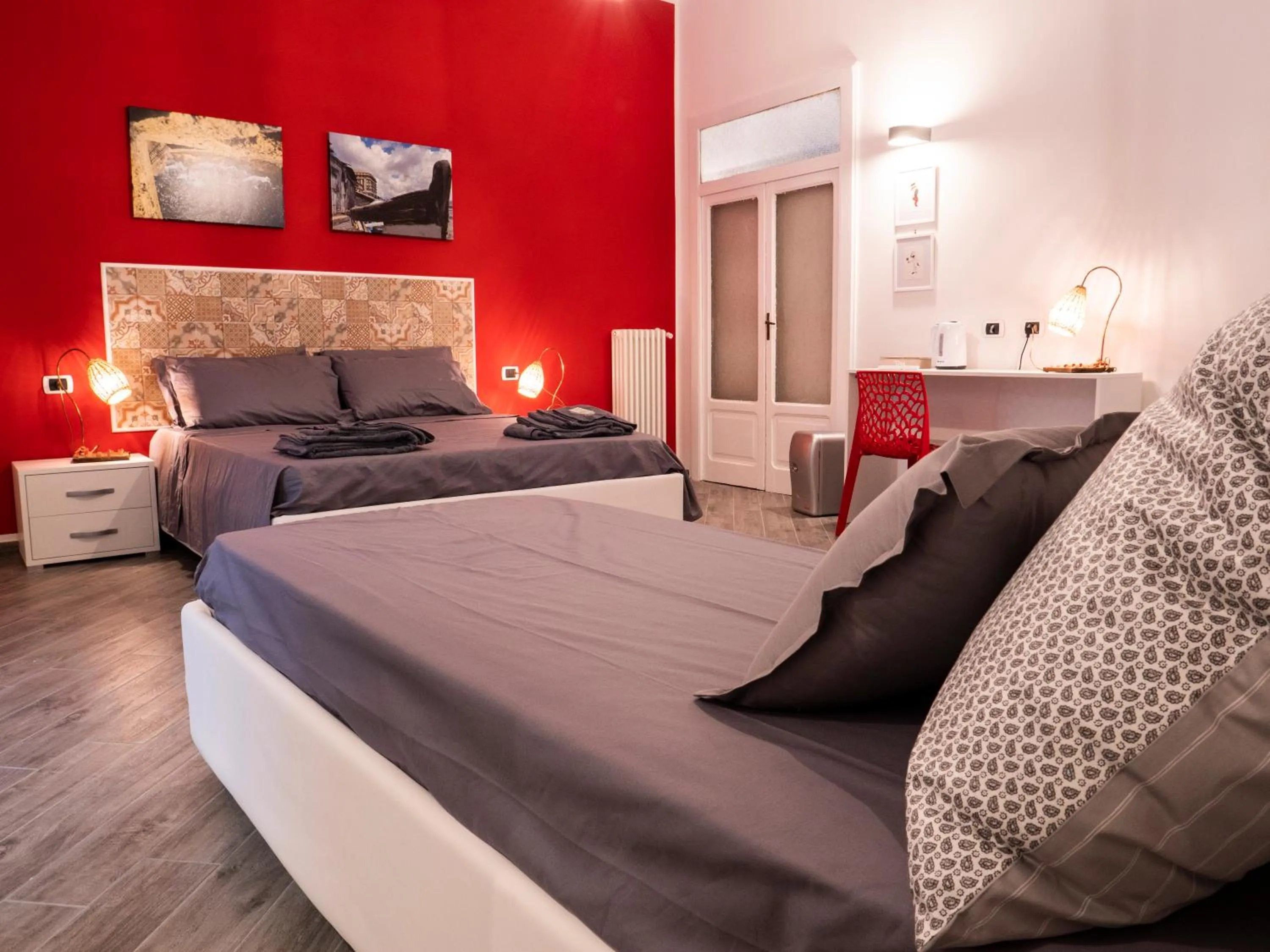 Bed in B&B Cosmoneapolitan