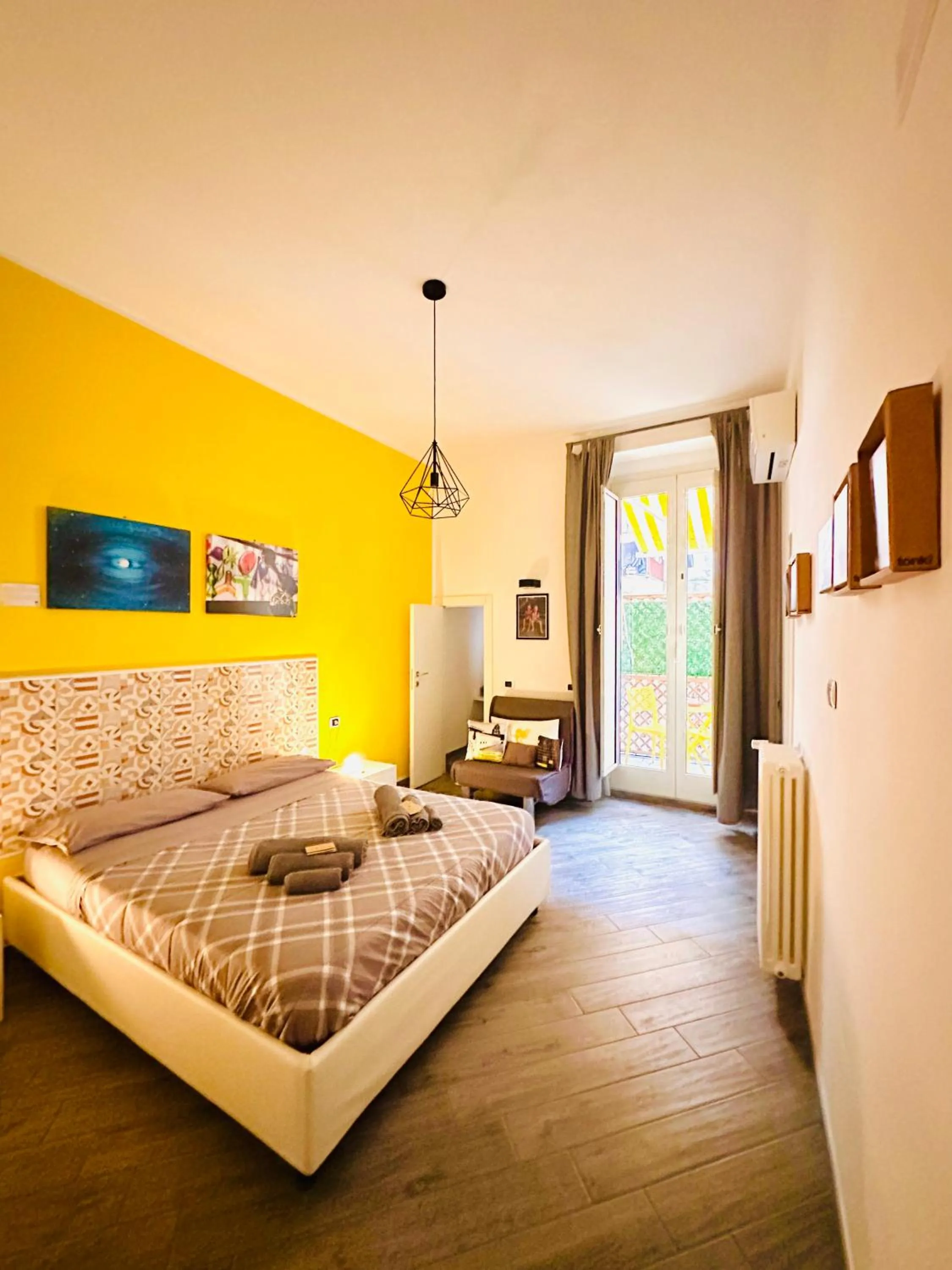 Bed in B&B Cosmoneapolitan