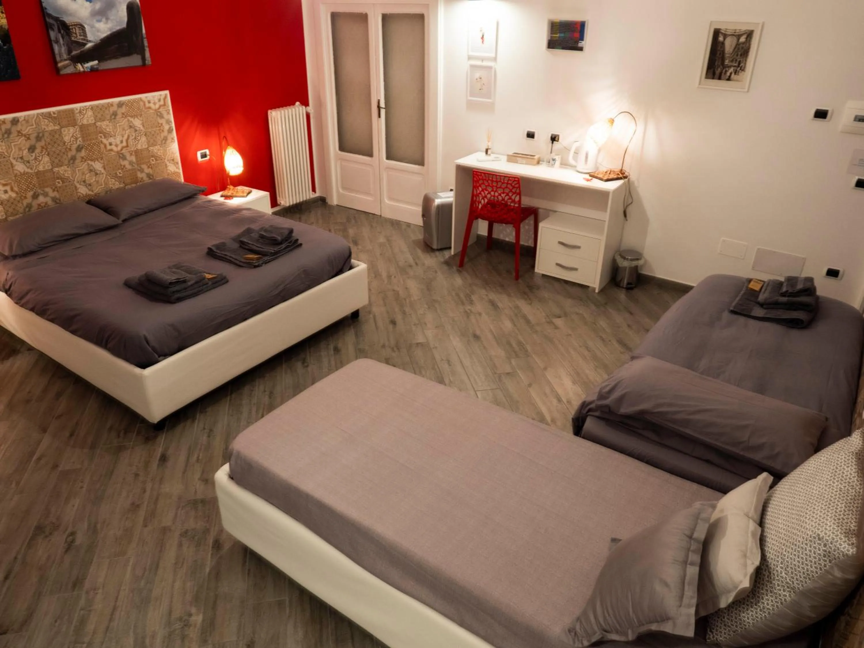 Bed in B&B Cosmoneapolitan