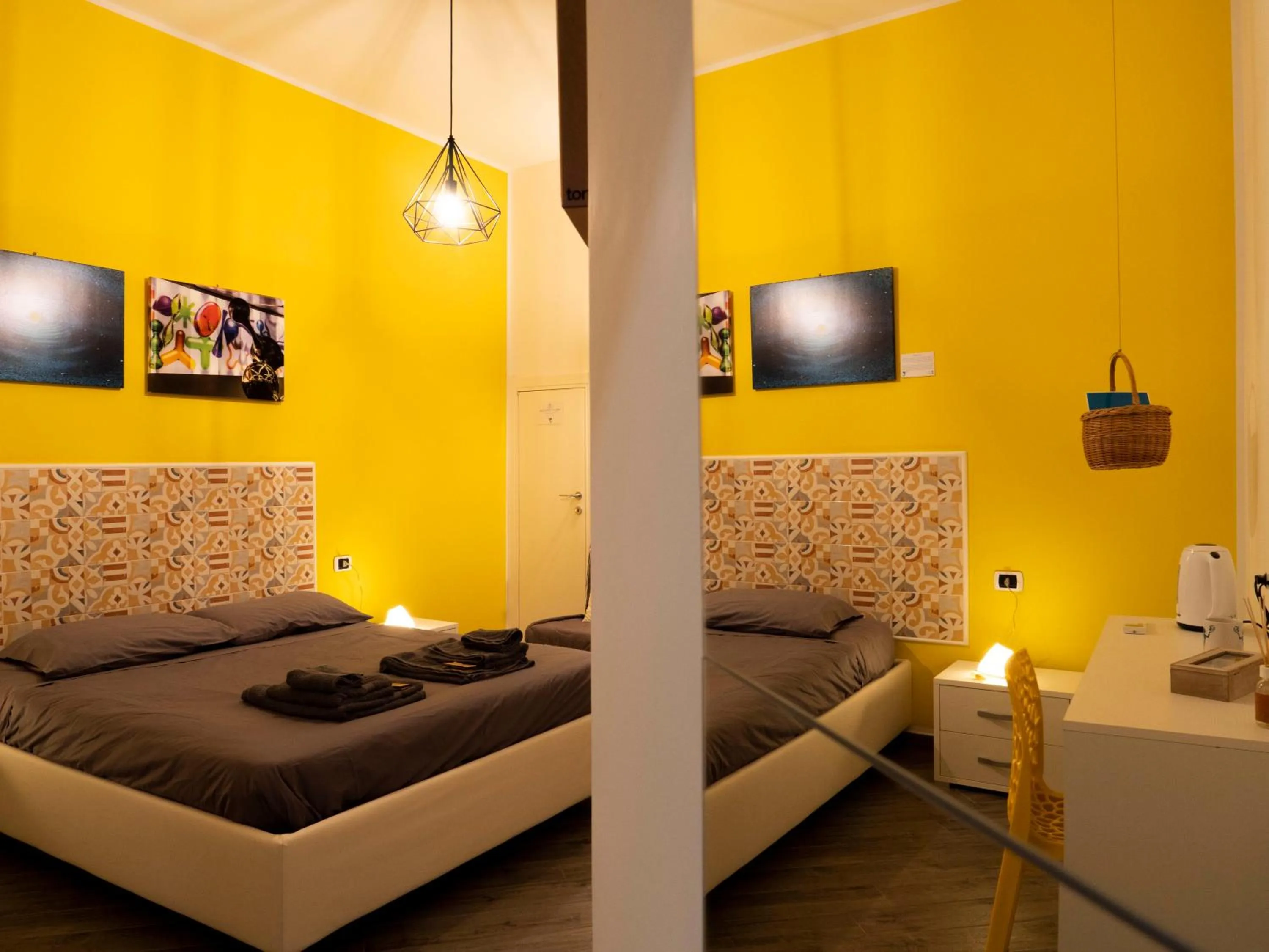 Bed in B&B Cosmoneapolitan