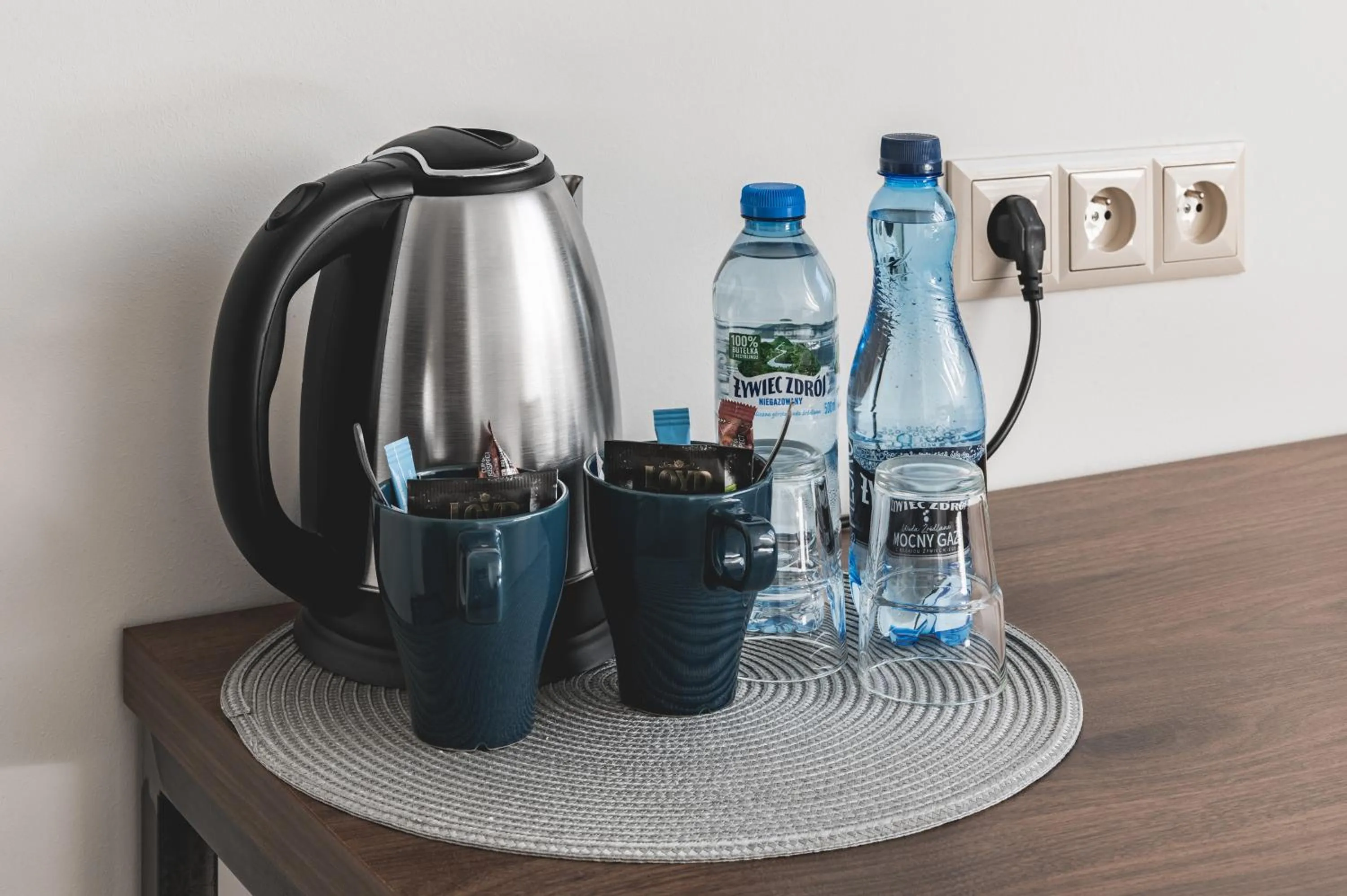 Coffee/tea facilities in Aparthotel Stara Przędzalnia
