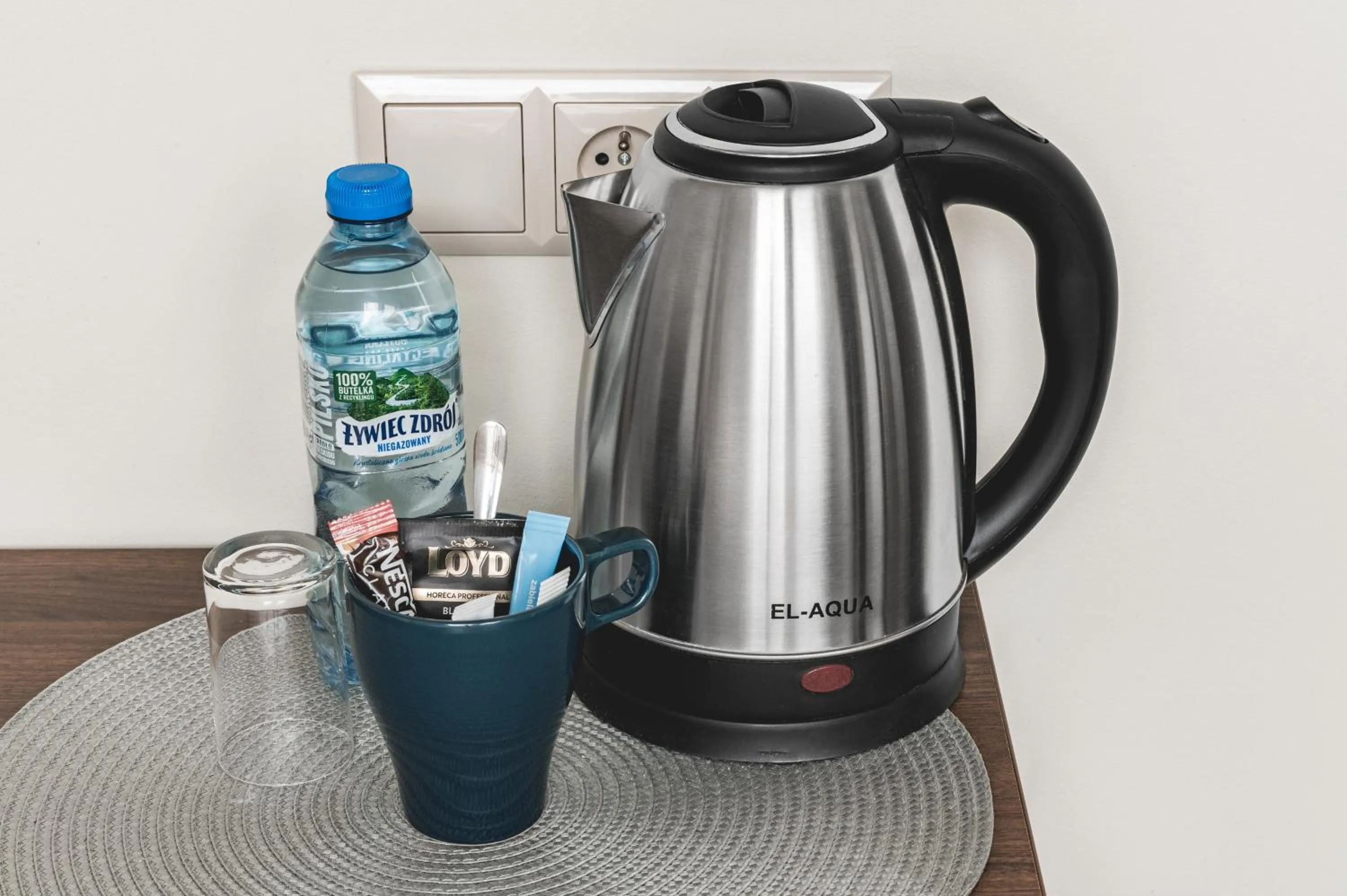 Coffee/tea facilities in Aparthotel Stara Przędzalnia