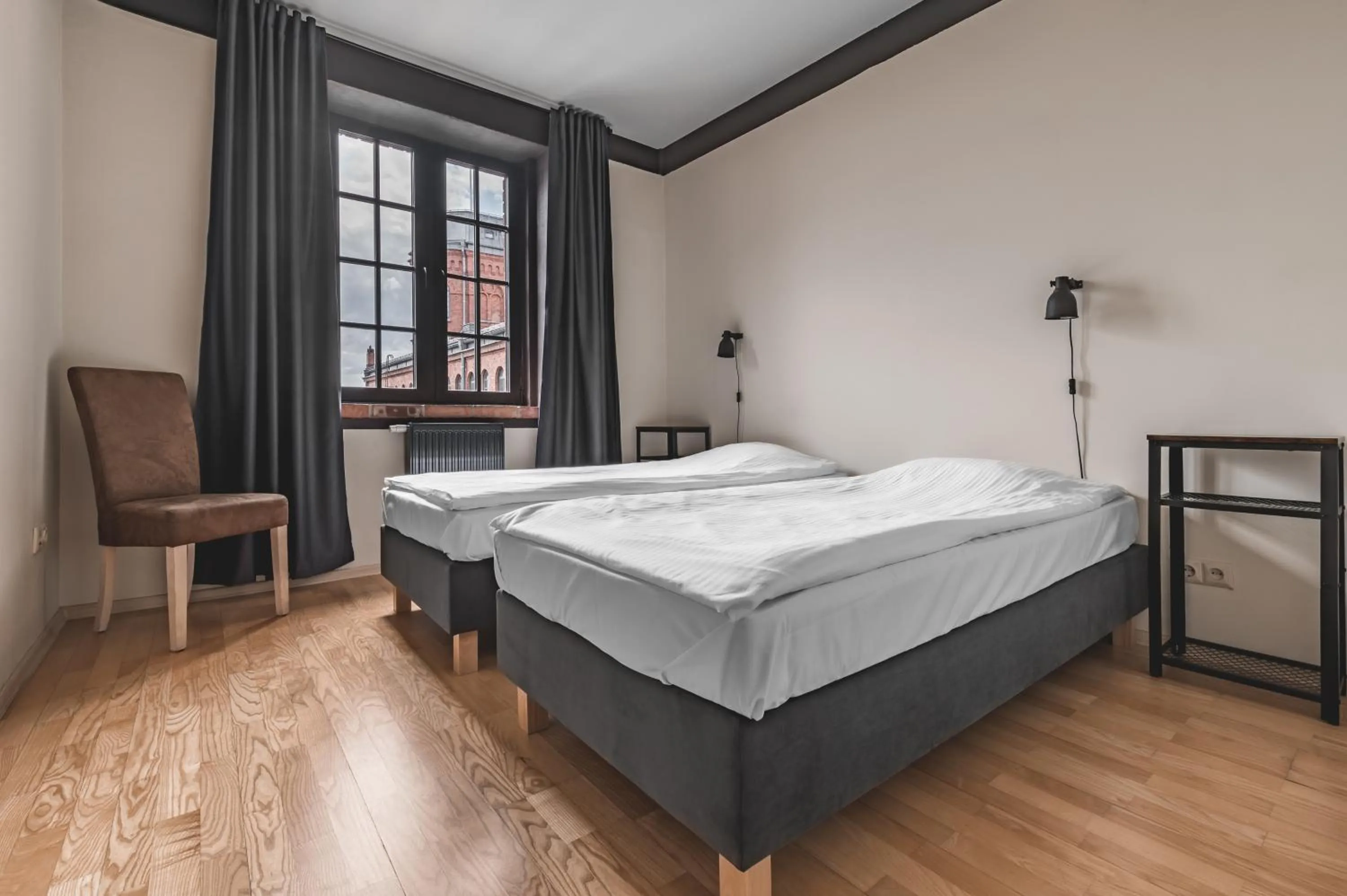 Bed in Aparthotel Stara Przędzalnia