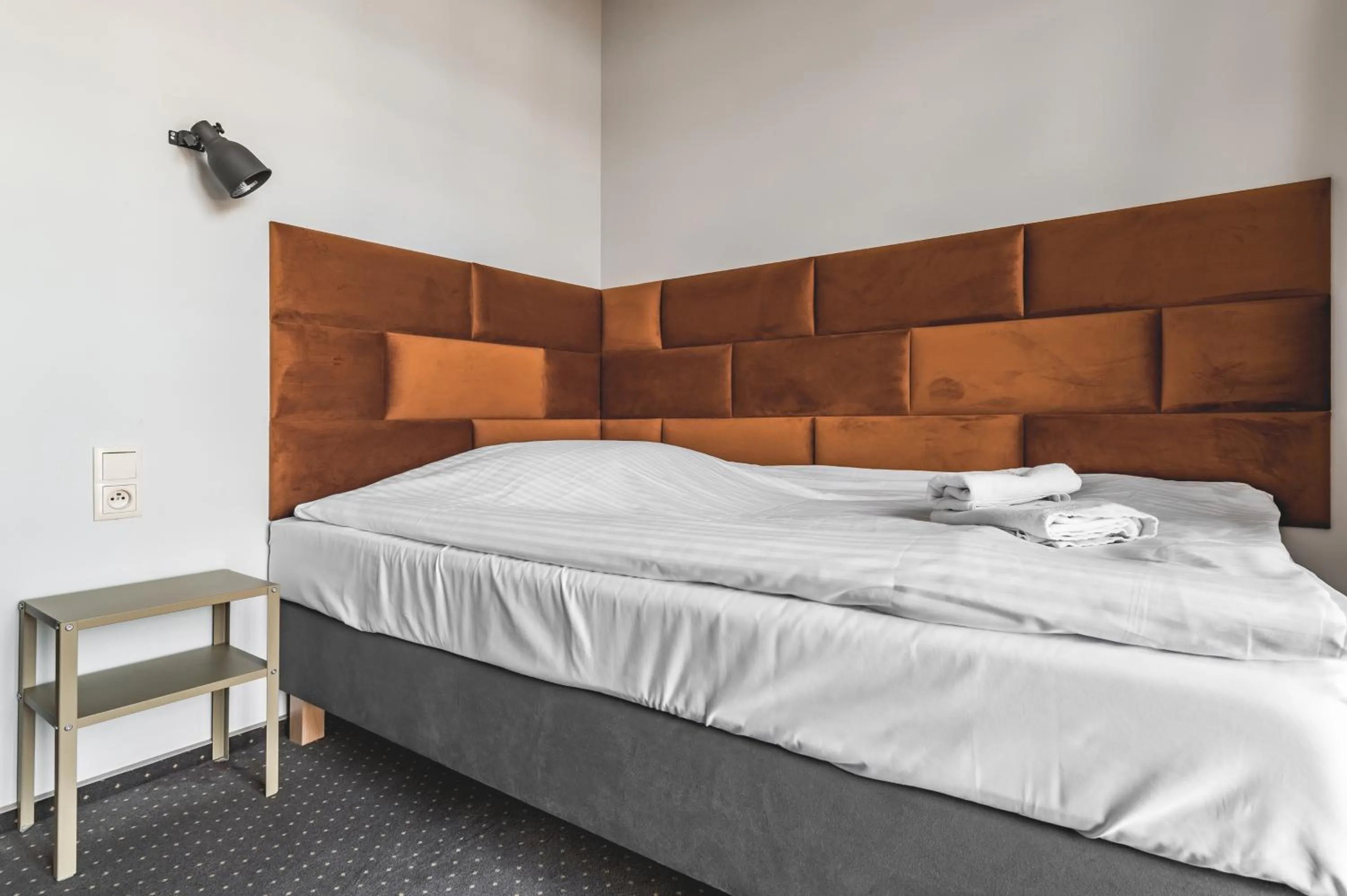 Bed in Aparthotel Stara Przędzalnia