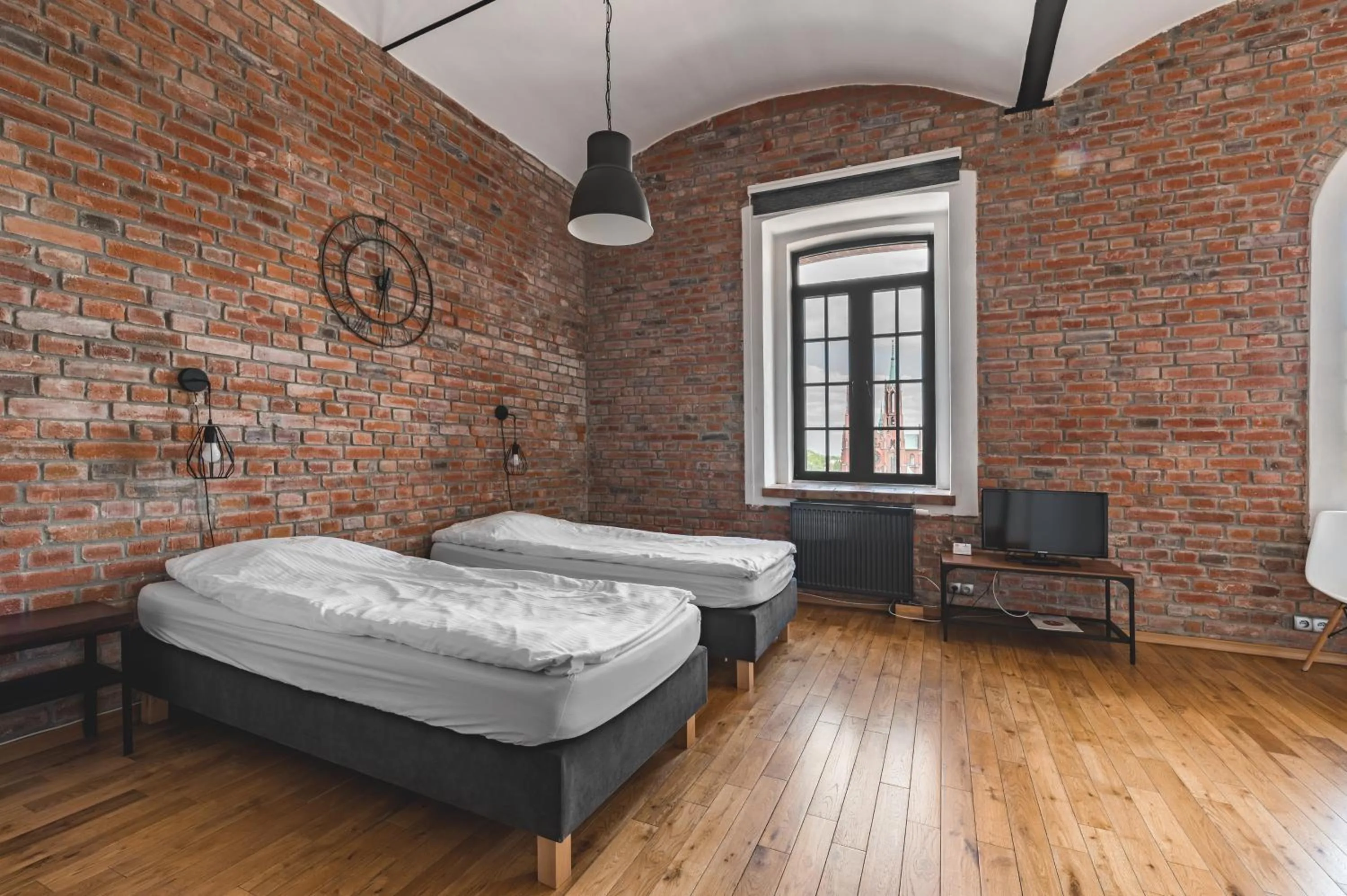 Bed in Aparthotel Stara Przędzalnia