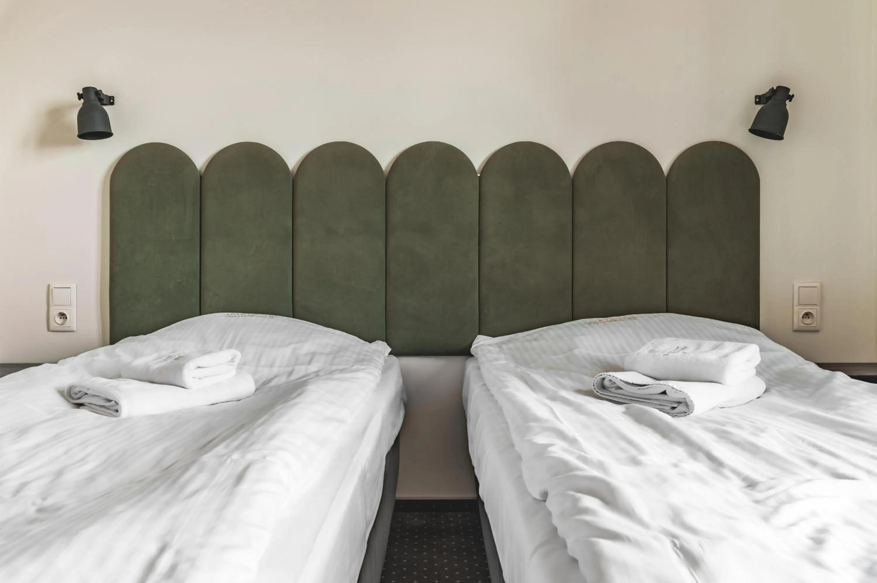 Bed in Aparthotel Stara Przędzalnia