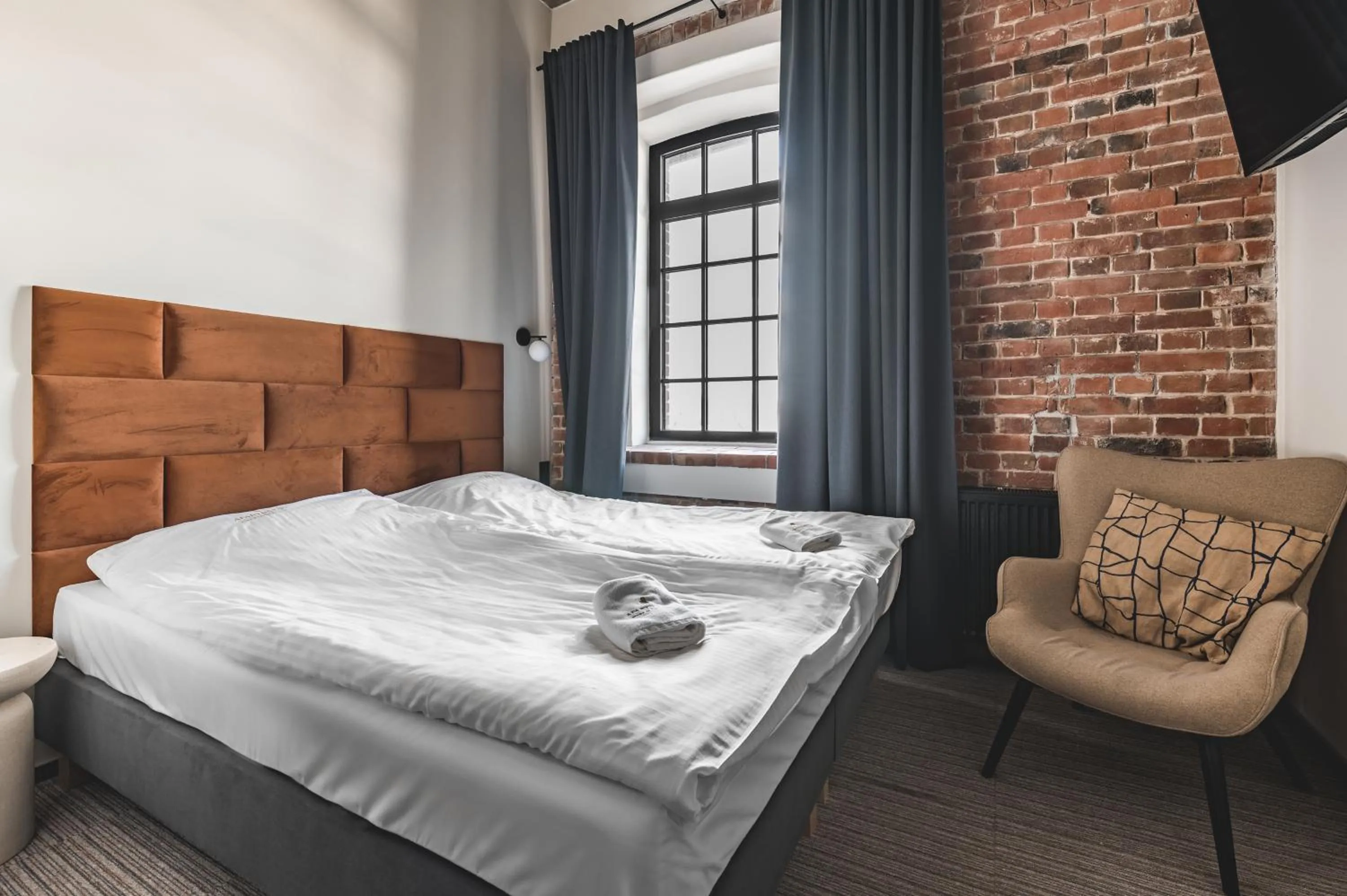 Bed in Aparthotel Stara Przędzalnia