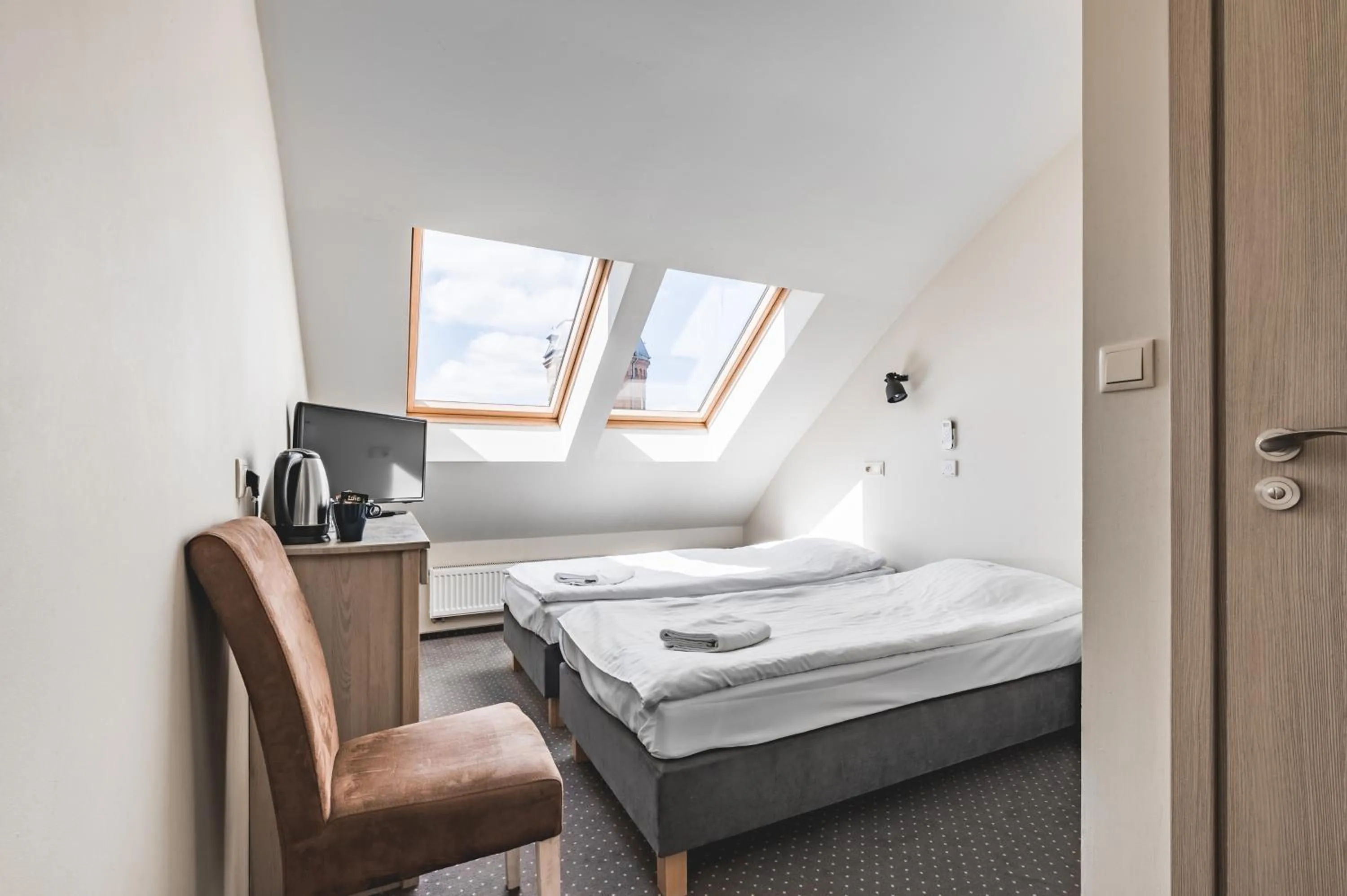 Bed in Aparthotel Stara Przędzalnia