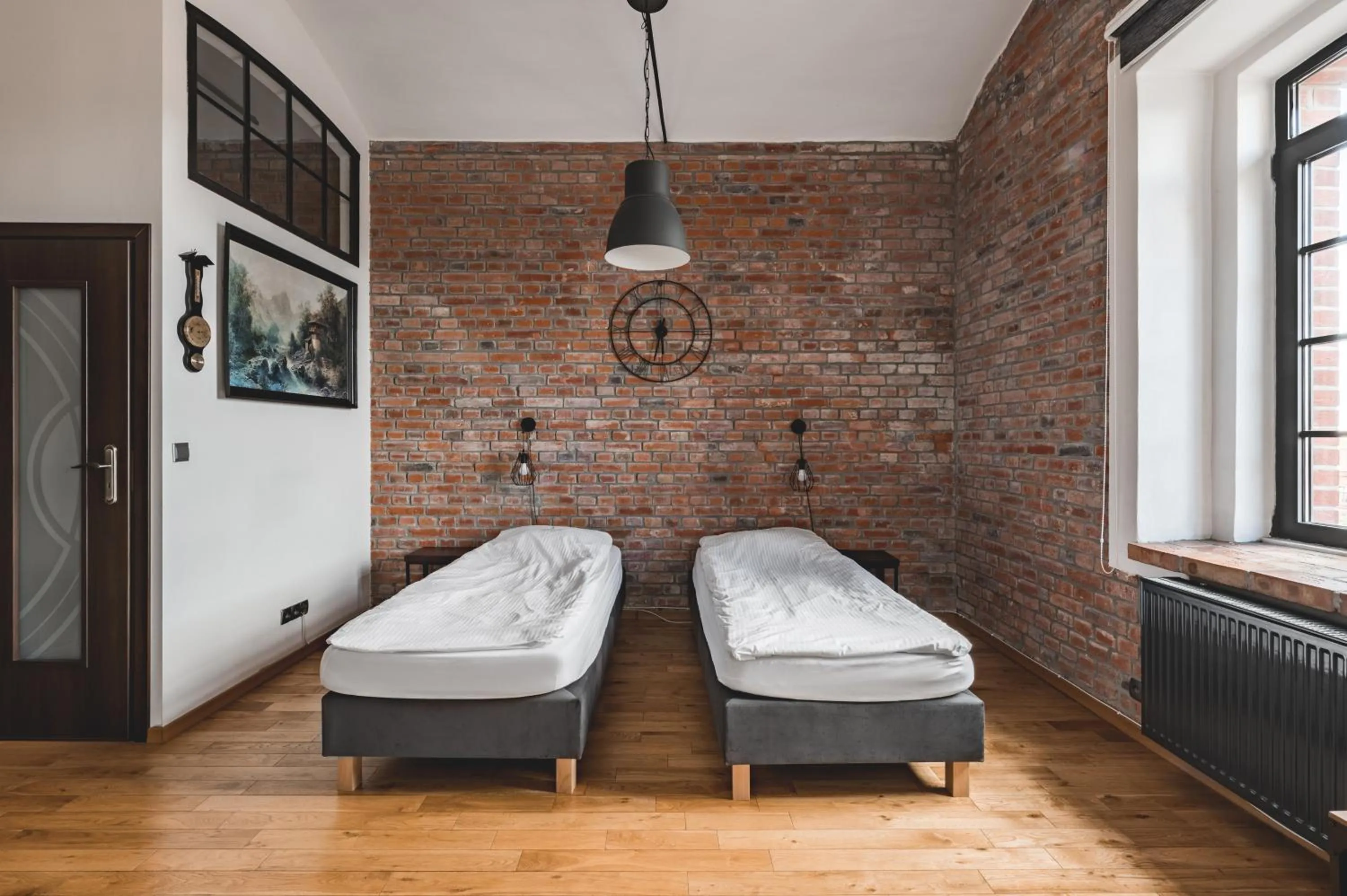 Bed in Aparthotel Stara Przędzalnia