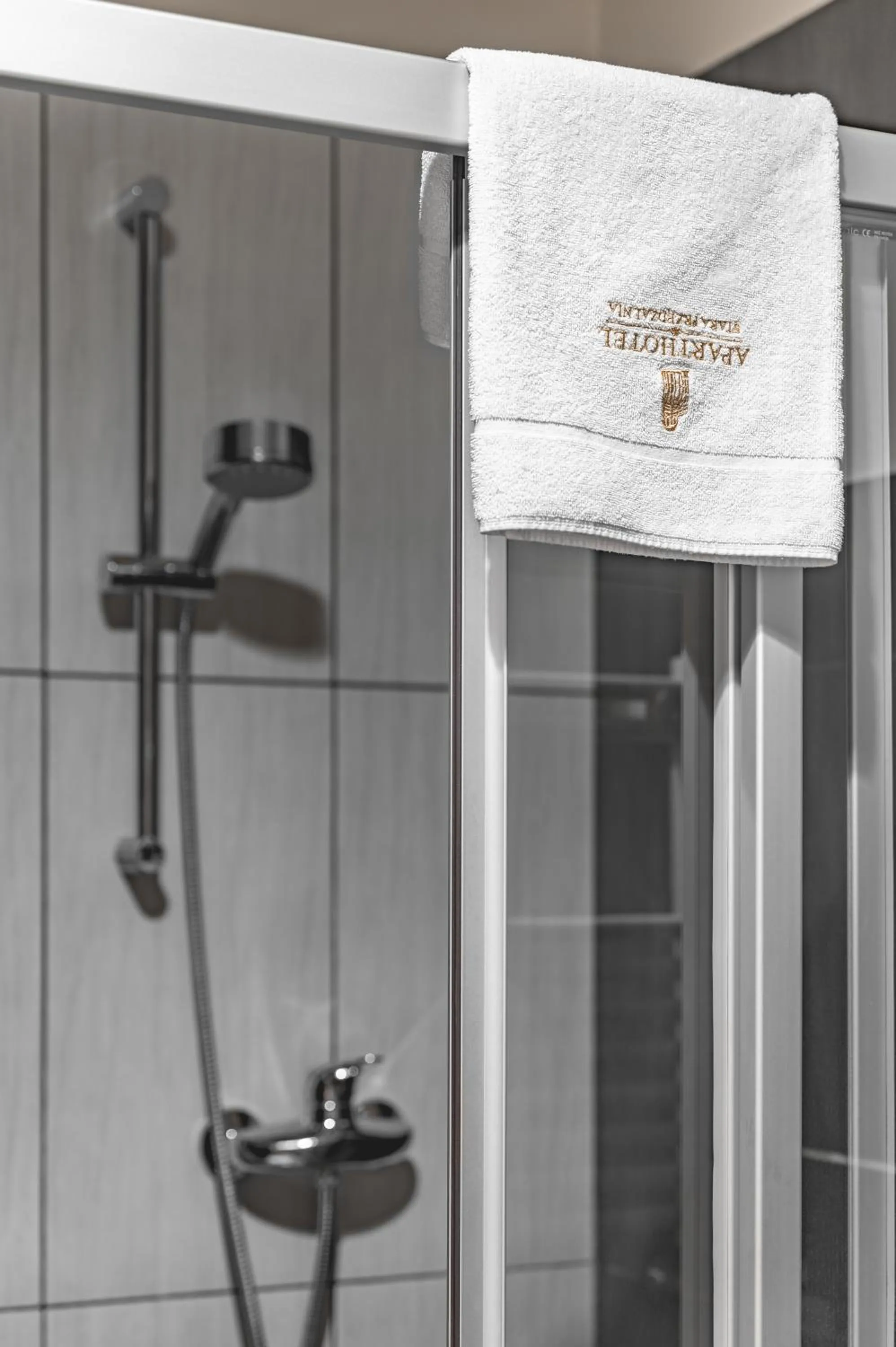 Shower in Aparthotel Stara Przędzalnia