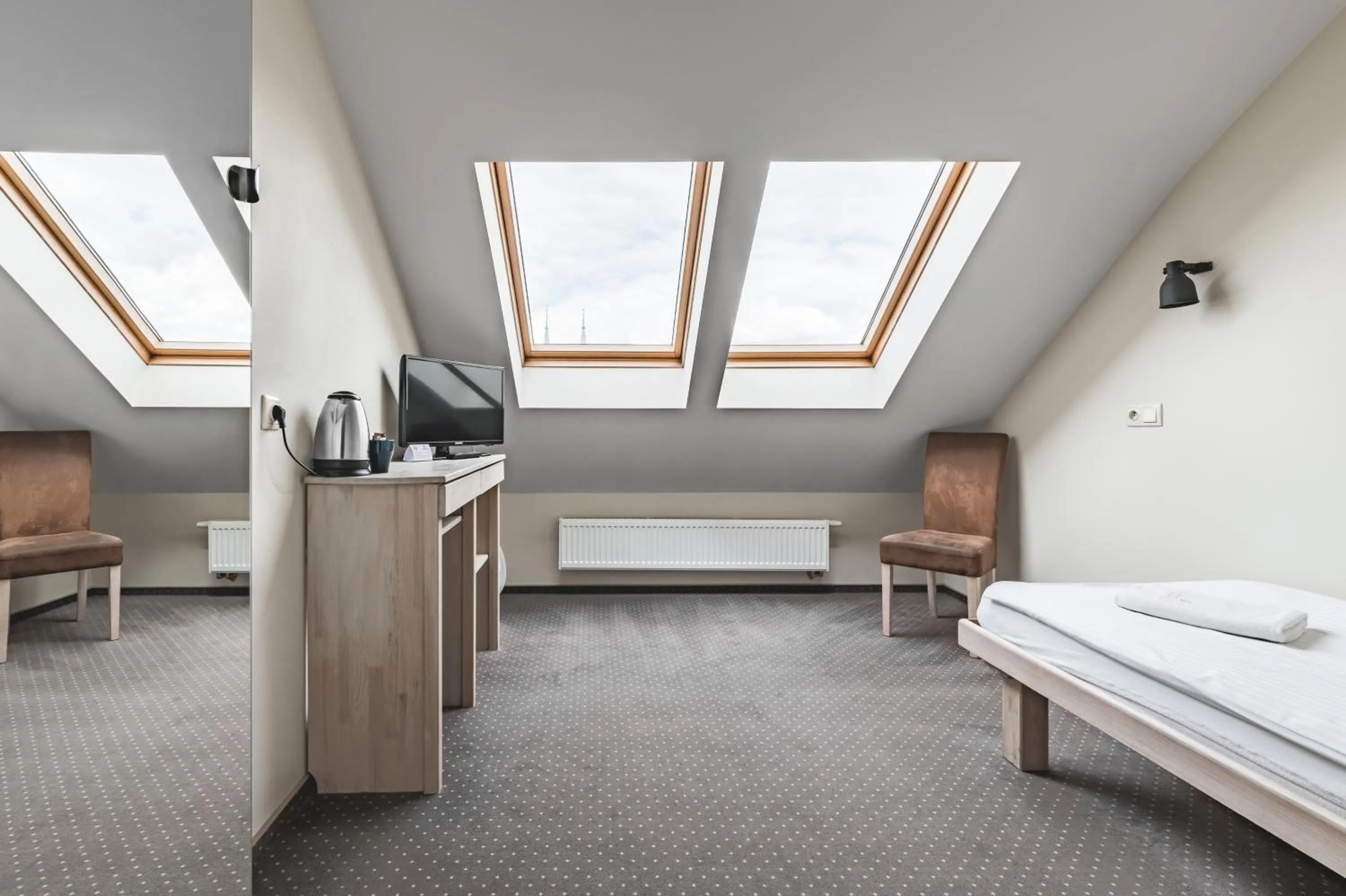 Bed in Aparthotel Stara Przędzalnia