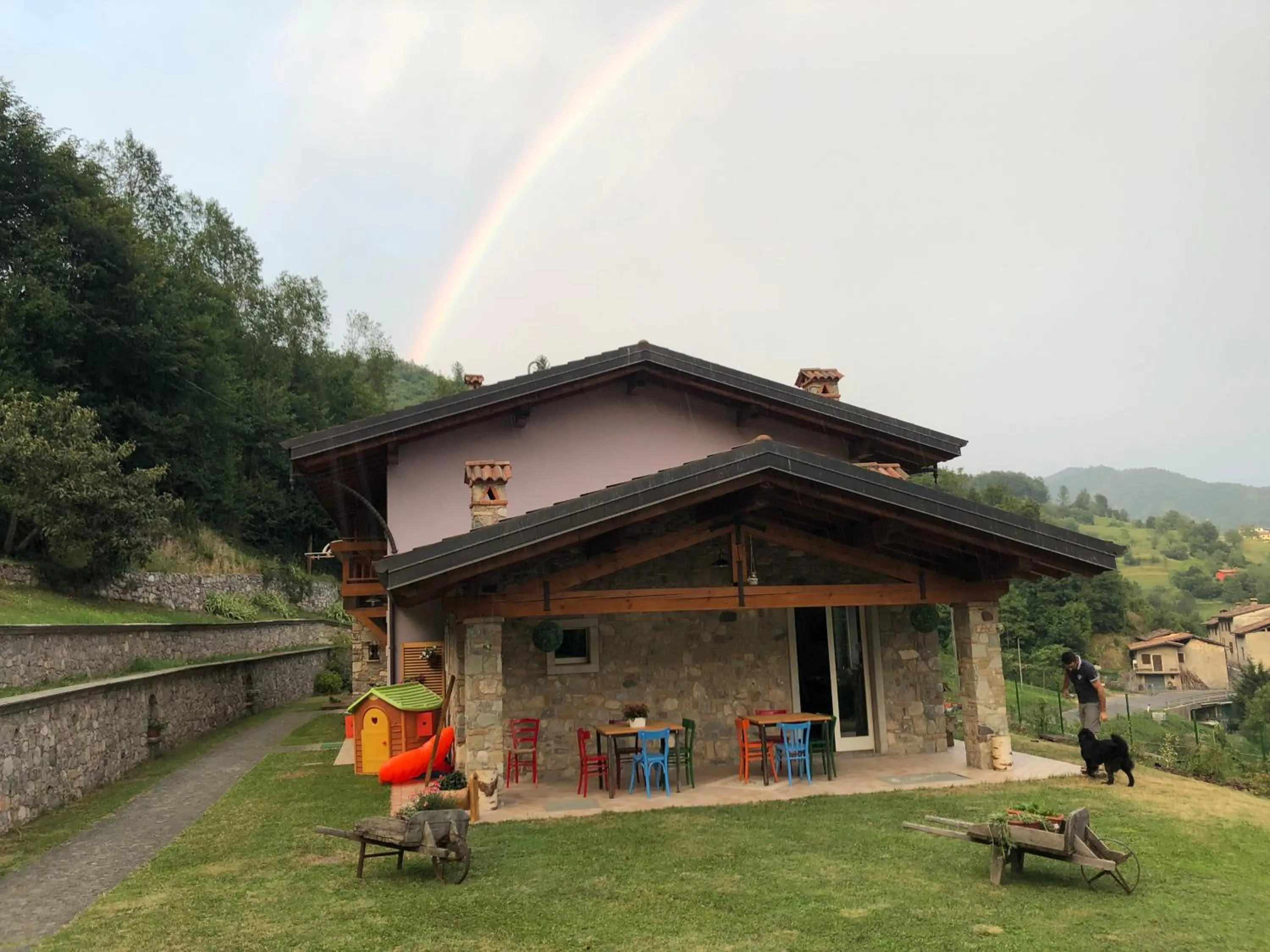 Patio in Alla Vecchia Contrada B&B