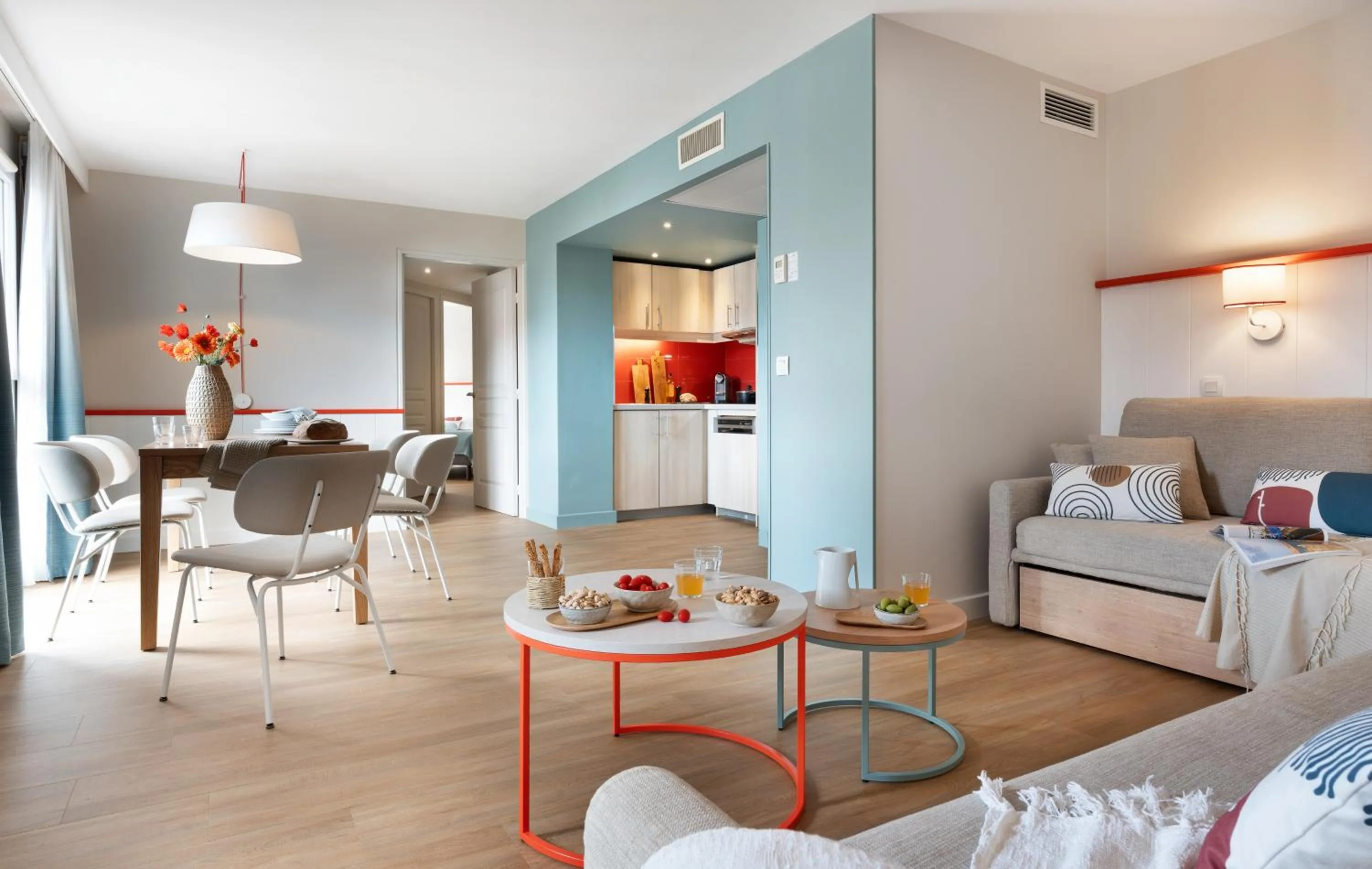 Kitchen or kitchenette in Résidence Pierre & Vacances Premium Haguna