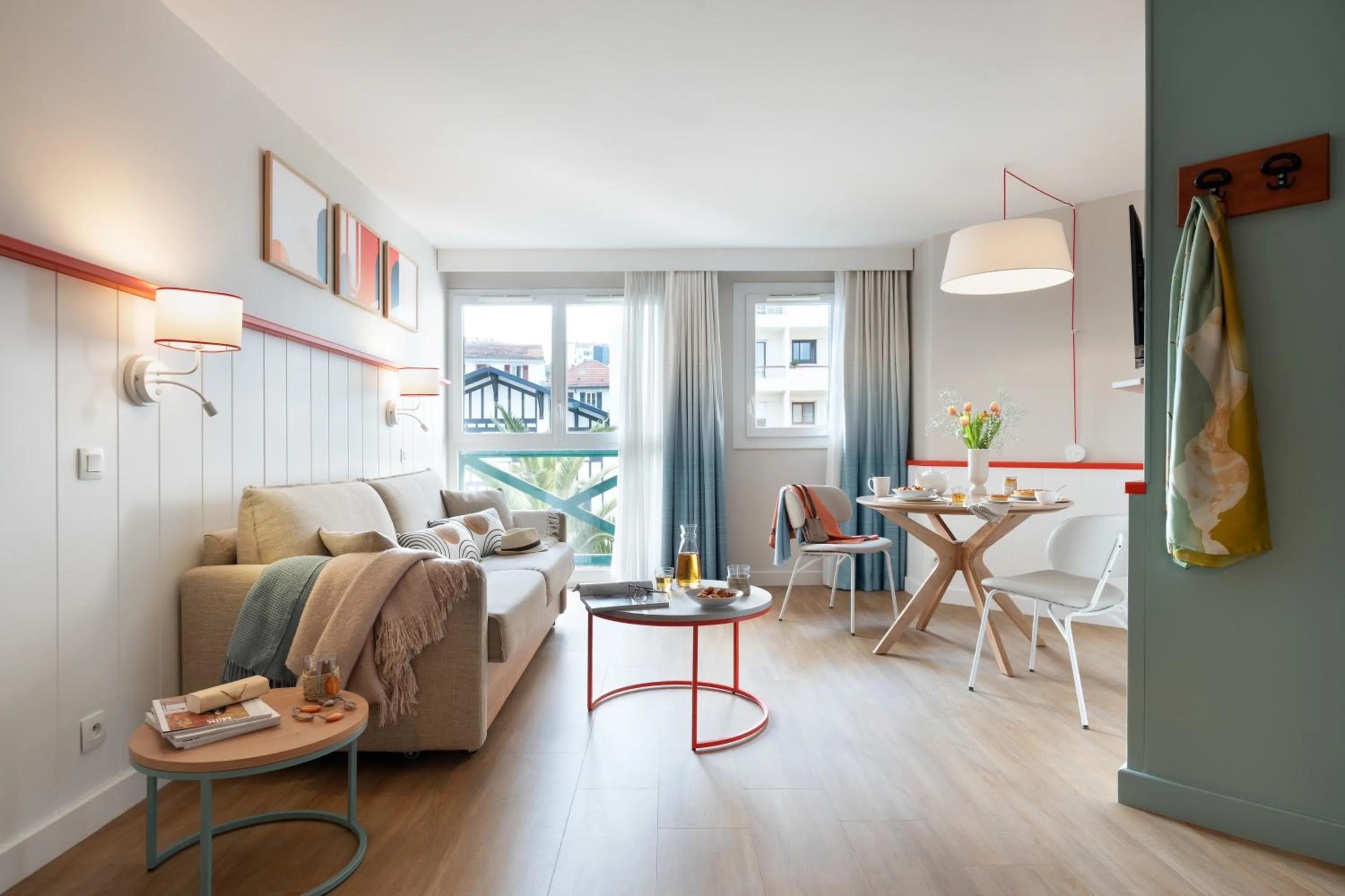 Living room in Résidence Pierre & Vacances Premium Haguna