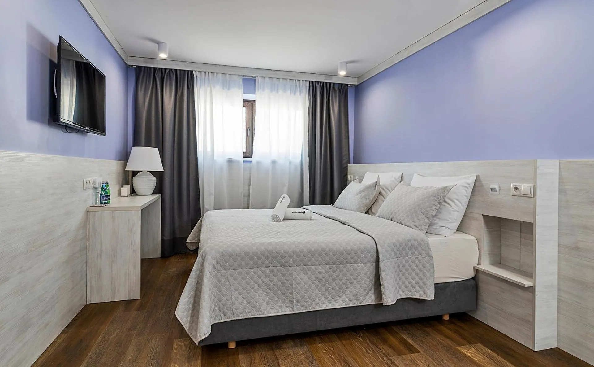 Bed in JJ Sport Concept Hotel
