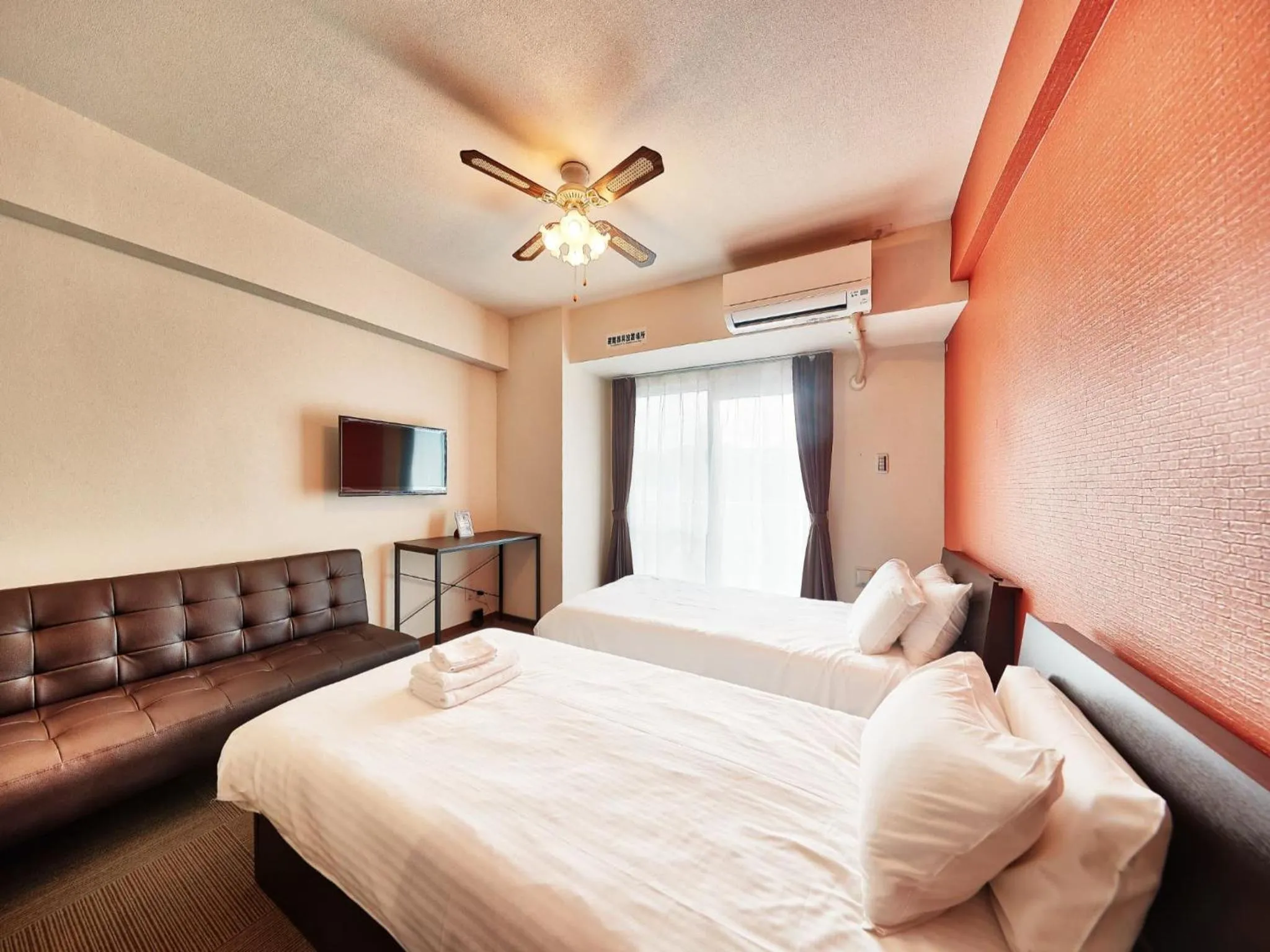 Bed in Hotel Cuore Kokusai Dori Naha